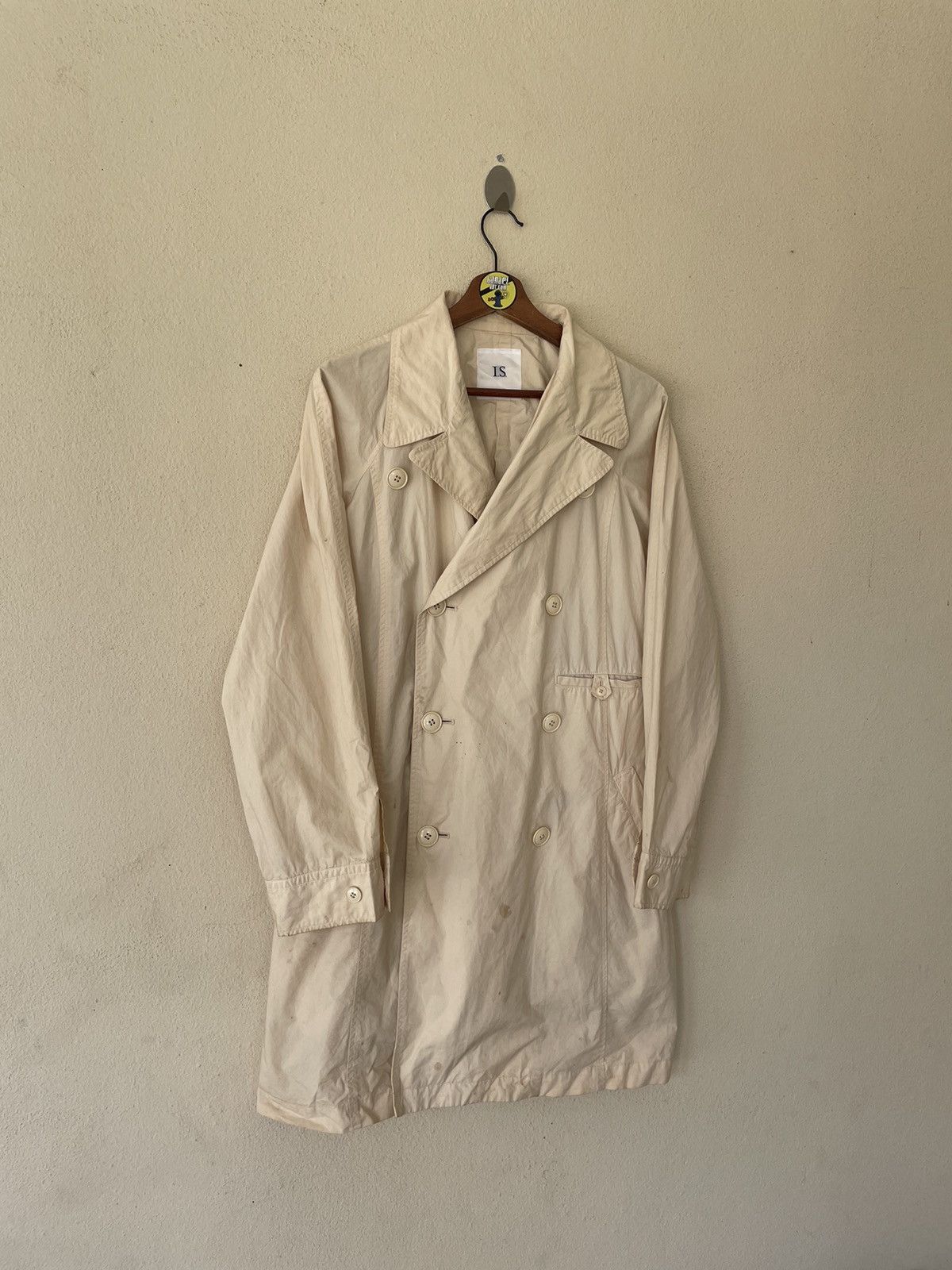Issey Miyake VINTAGE I.S X SUNAO KUWAHARA TRENCH COAT Size US M / EU 48-50 / 2 - 3 Thumbnail