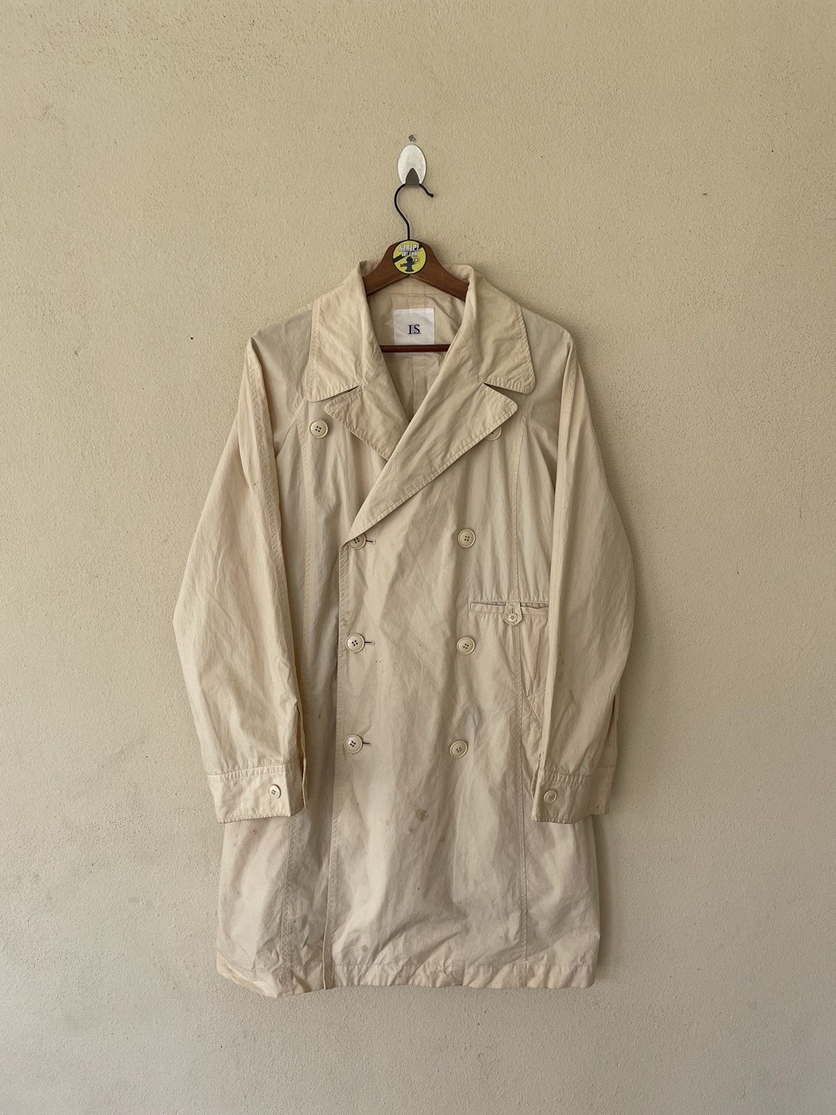 Issey Miyake VINTAGE I.S X SUNAO KUWAHARA TRENCH COAT Size US M / EU 48-50 / 2 - 2 Thumbnail