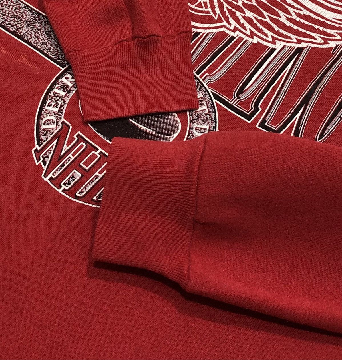 Red Wing 🔥Vtg Detroit Red Wings 1993 Logo 7 NHL Crewneck Sweatshirt Size US L / EU 52-54 / 3 - 8 Thumbnail
