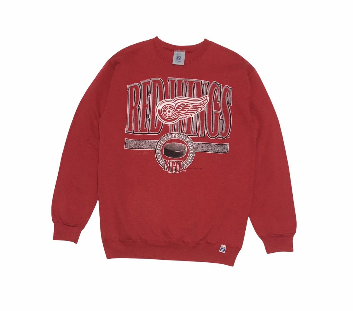 Red Wing 🔥Vtg Detroit Red Wings 1993 Logo 7 NHL Crewneck Sweatshirt Size US L / EU 52-54 / 3 - 2 Thumbnail