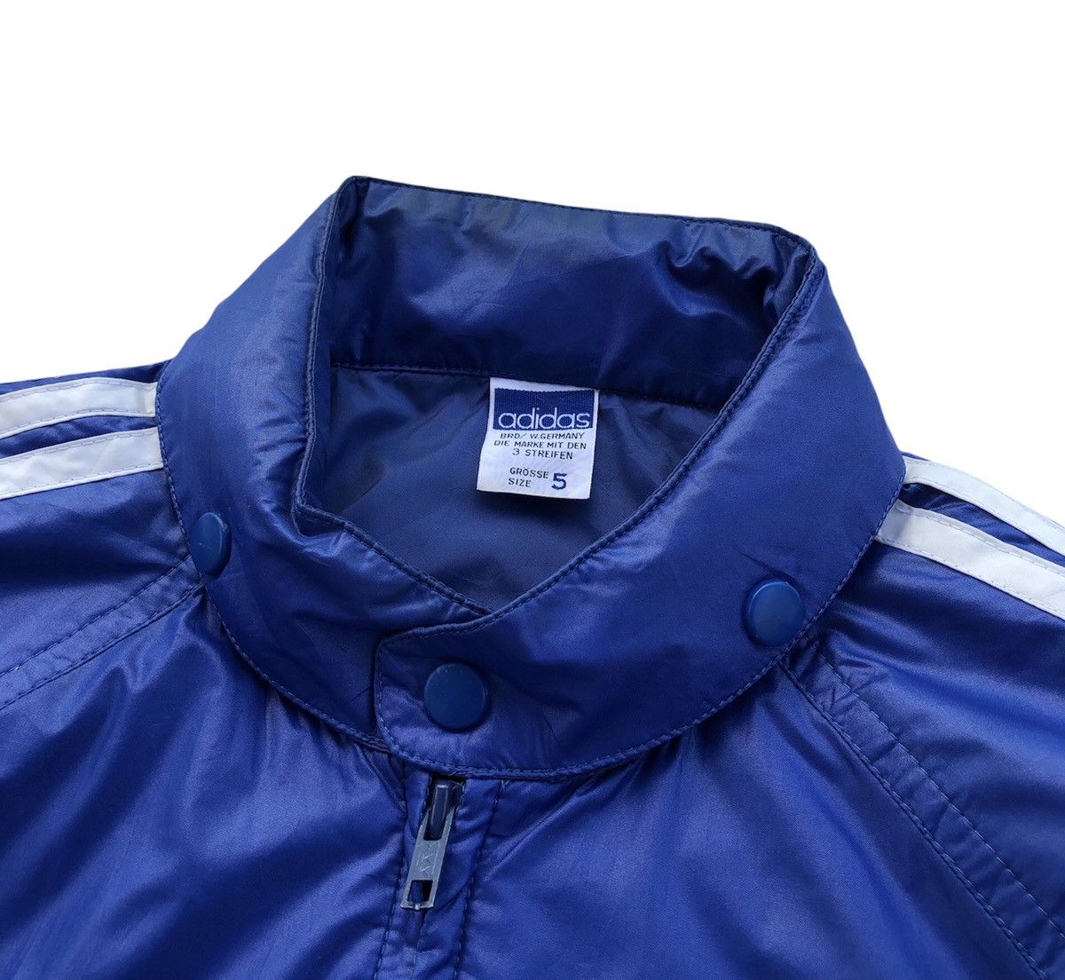 Adidas Vintage Adidas 3 Streifen Grosse Windbreaker Jacket Size US M / EU 48-50 / 2 - 5 Thumbnail