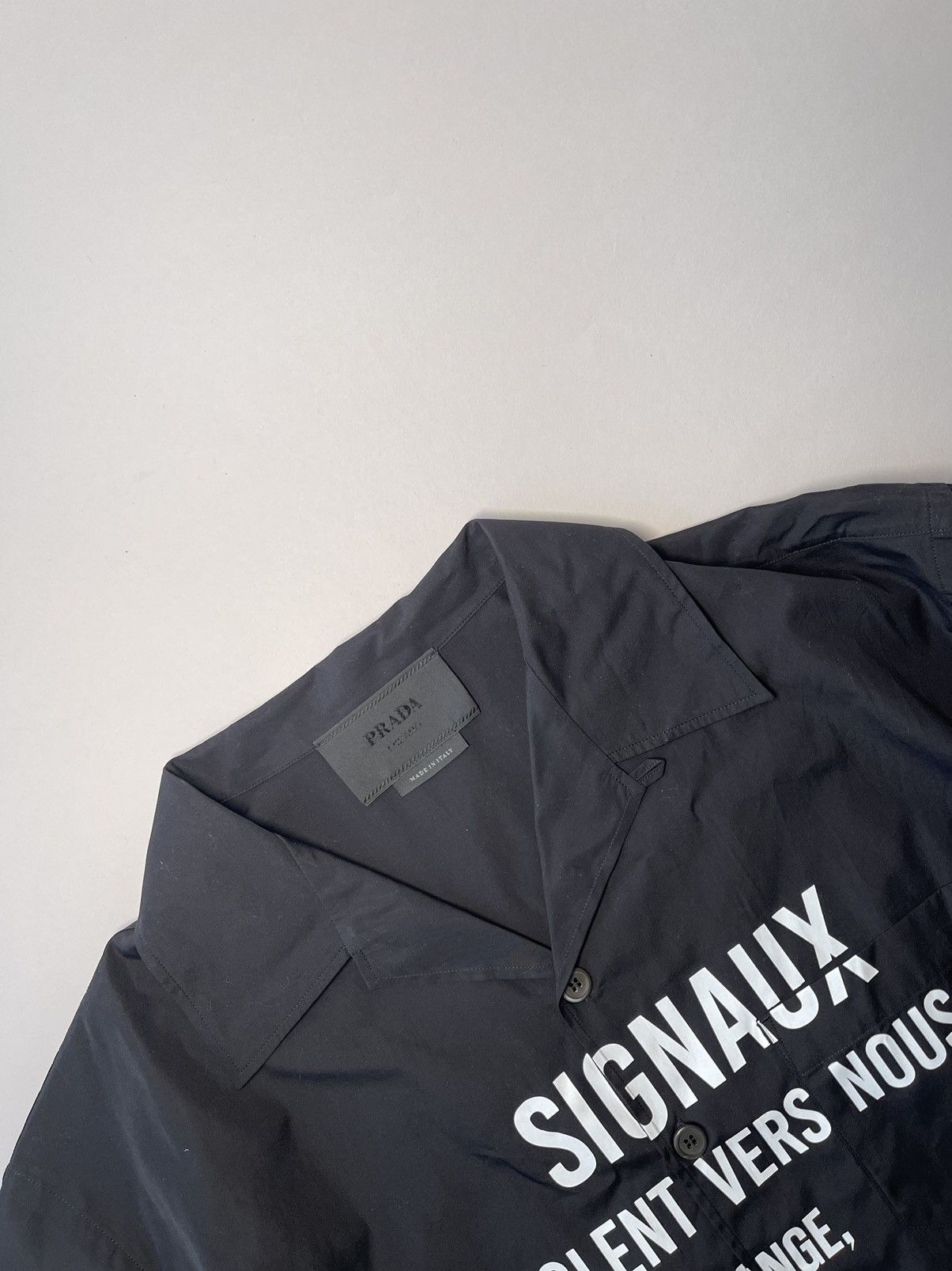 Prada Prada Signaux Bowling Shirt Size US XXL / EU 58 / 5 - 5 Thumbnail