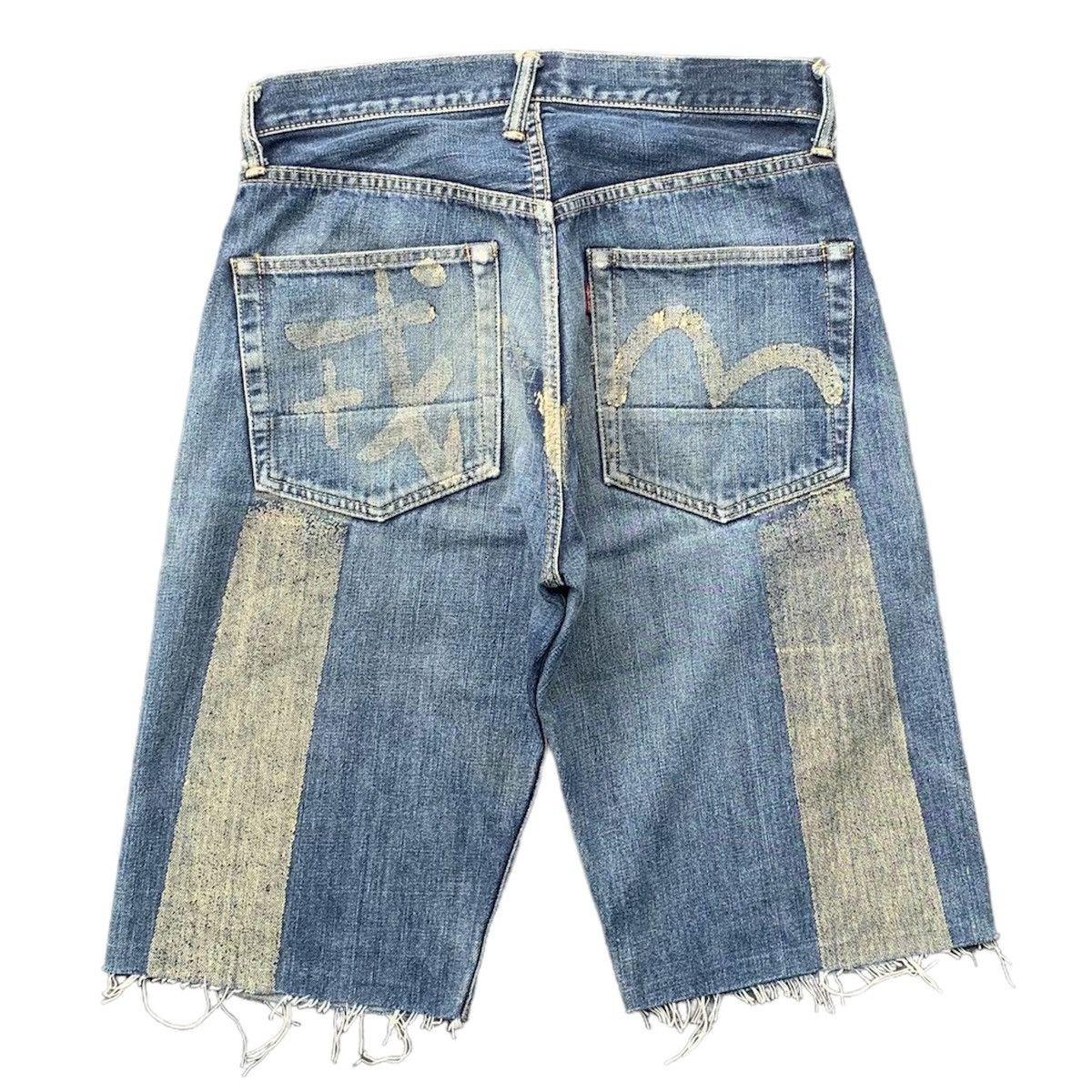 Vintage Evisu Faded Selvedge Denim Jorts