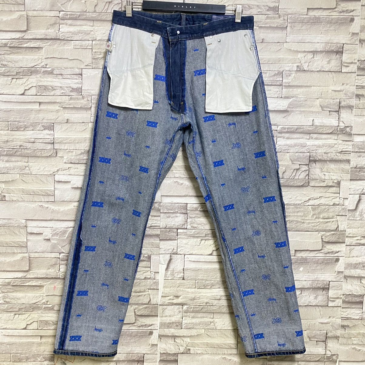 Stussy Stussy Anniversary Jeans XXX 'Standing Firm for 30 Years' Size US 34 / EU 50 - 4 Thumbnail