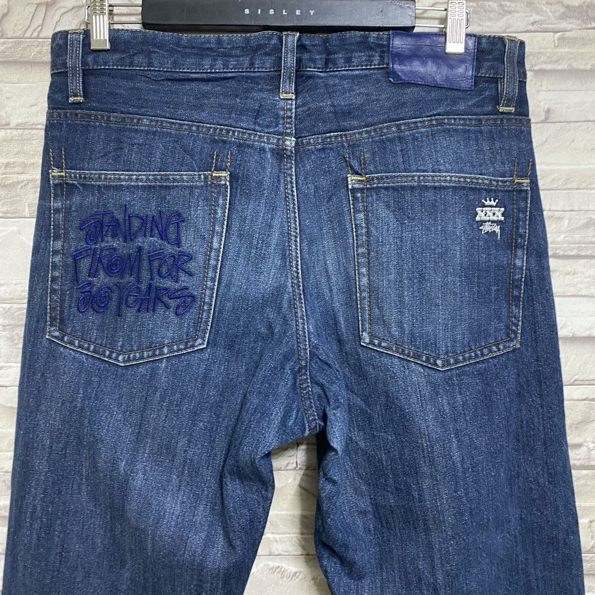 Stussy Stussy Anniversary Jeans XXX 'Standing Firm for 30 Years' Size US 34 / EU 50 - 13 Thumbnail
