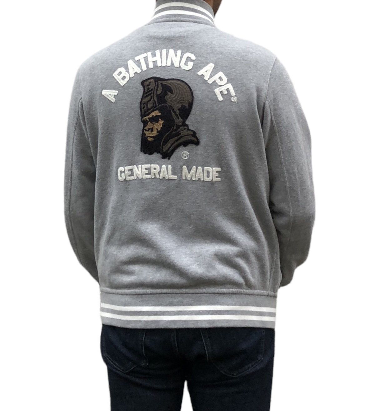 Bape OG A Bathing Ape General Made Varsity Jacket Size US M / EU 48-50 / 2 - 3 Thumbnail