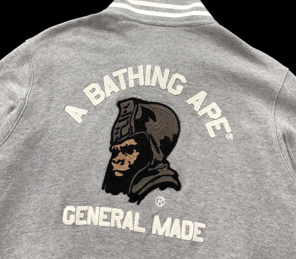 Bape OG A Bathing Ape General Made Varsity Jacket Size US M / EU 48-50 / 2 - 7 Thumbnail