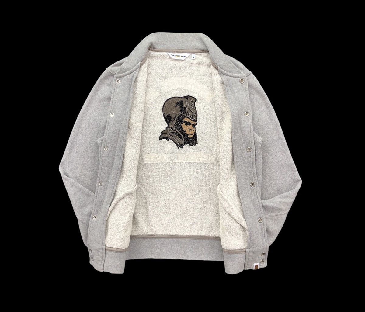 Bape OG A Bathing Ape General Made Varsity Jacket Size US M / EU 48-50 / 2 - 10 Thumbnail