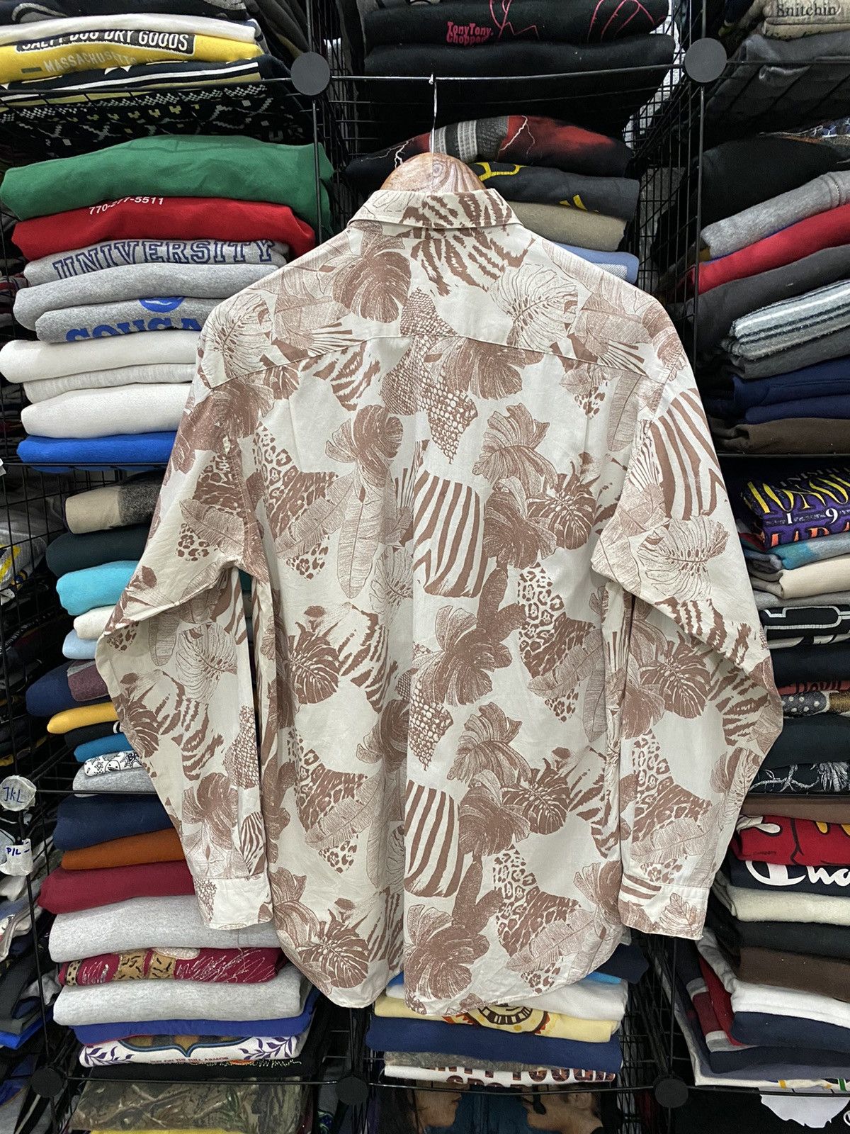 Vintage 🔥Vintage Dhomme Raffine Hawaiian shirt nice design Size US L / EU 52-54 / 3 - 3 Thumbnail