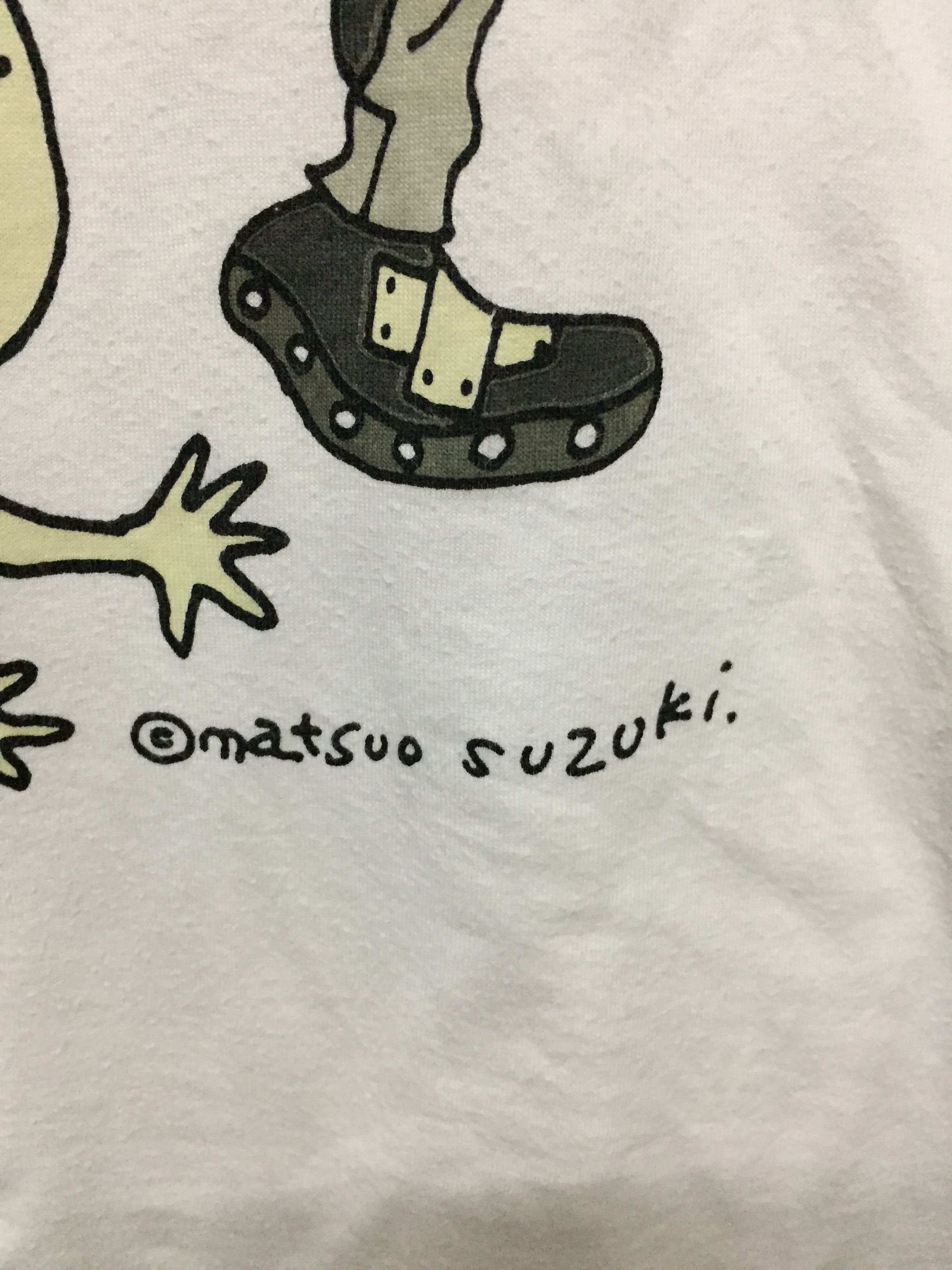 20471120 × Anime × Beauty Beast Vtg Matsuo Suzuki Art monster 3 men with a baby tee Size US M / EU 48-50 / 2 - 7 Thumbnail