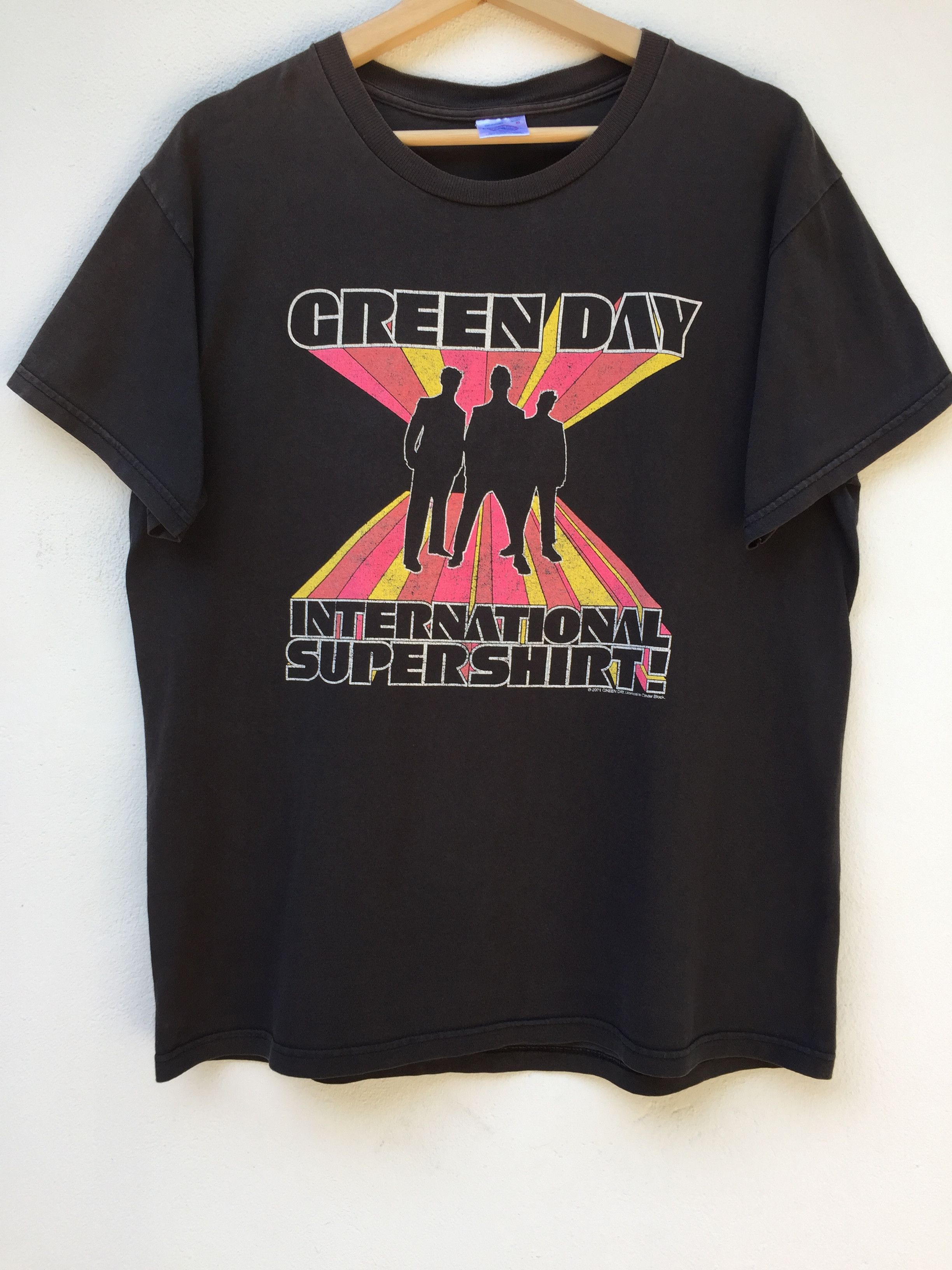 Band Tees Vintage Green Day International Supershirt 2001AmericanPunk Size US M / EU 48-50 / 2 - 4 Thumbnail