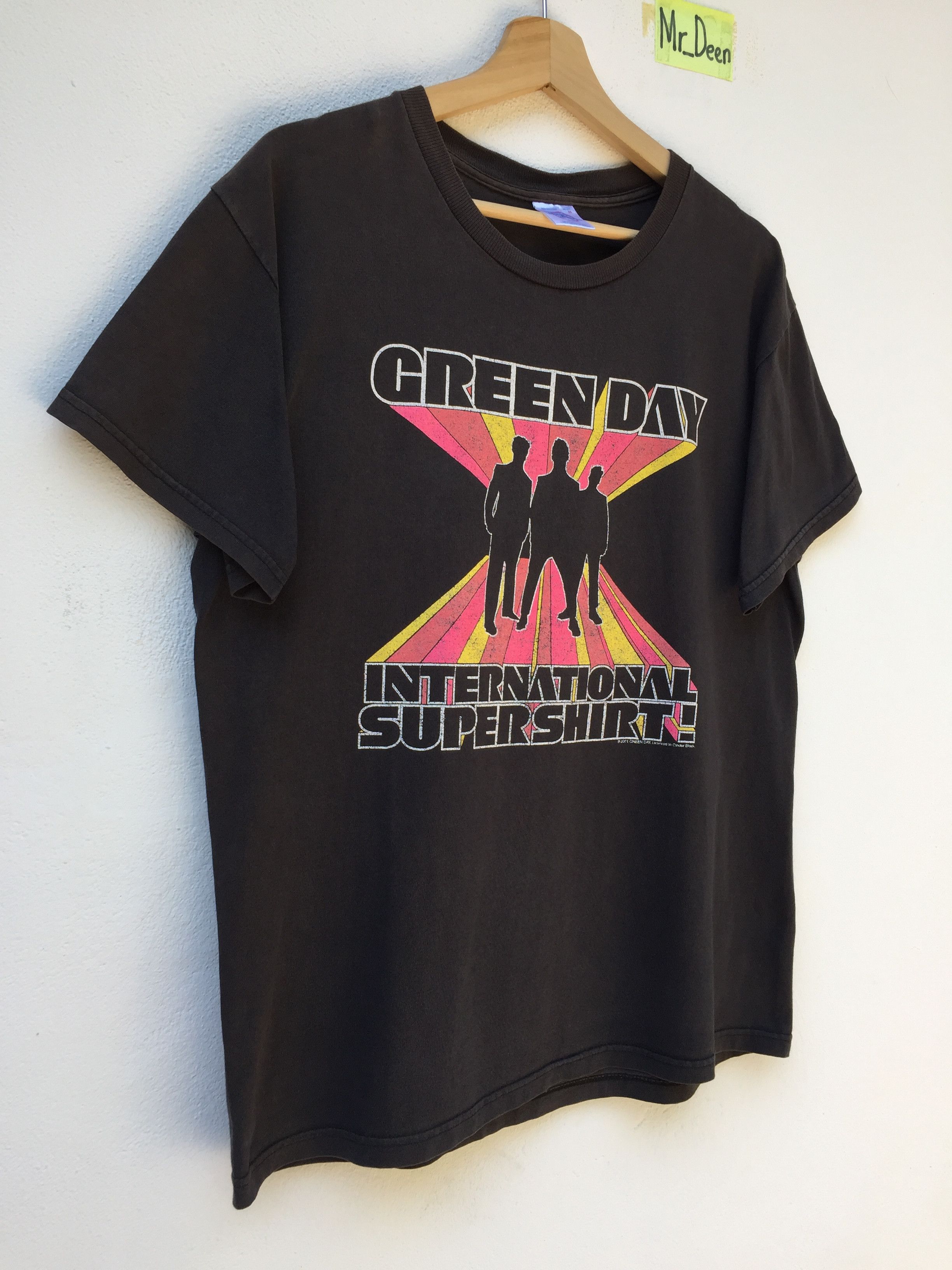 Band Tees Vintage Green Day International Supershirt 2001AmericanPunk Size US M / EU 48-50 / 2 - 2 Thumbnail