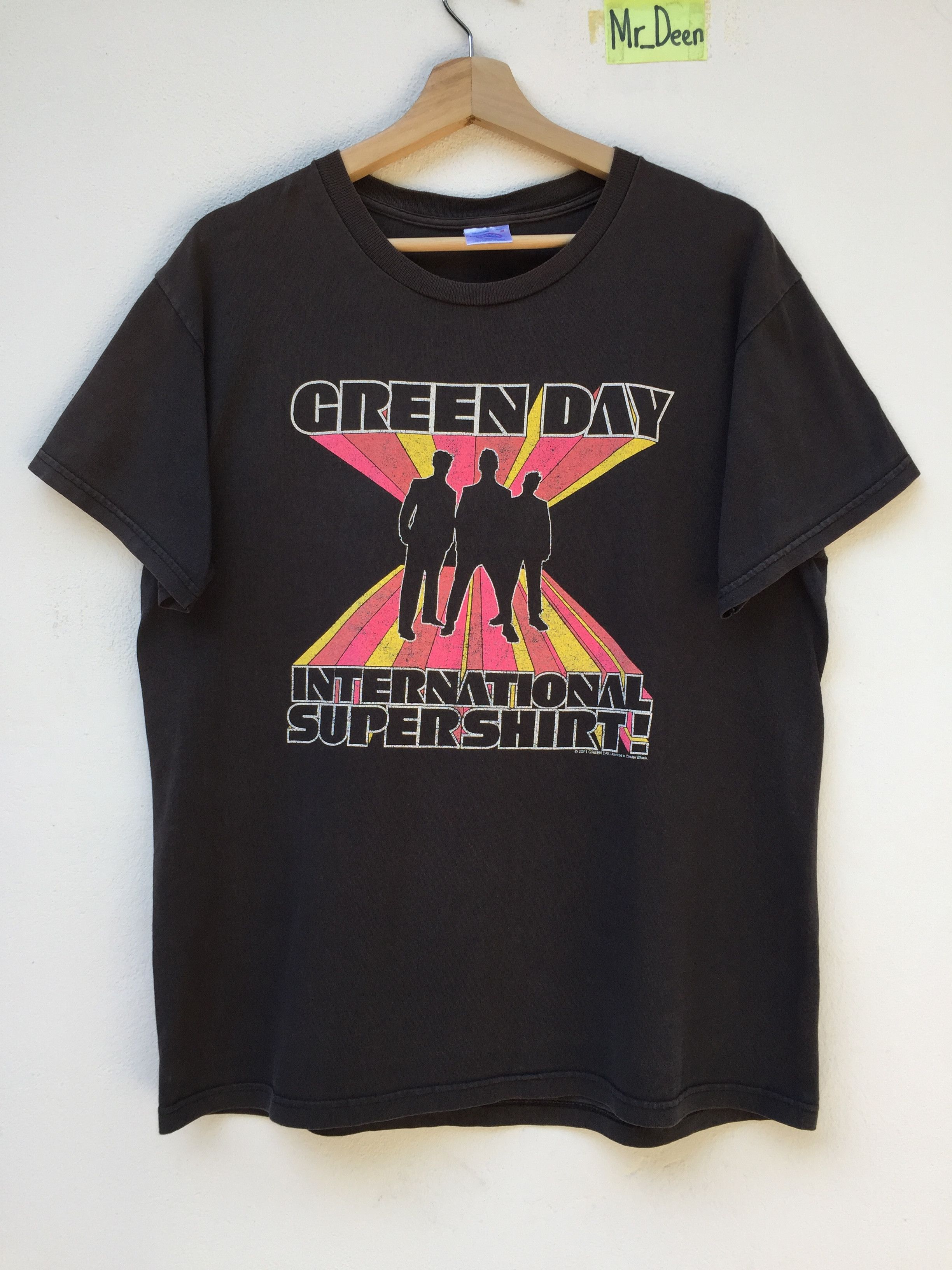 GREEN DAY INTERNATIONAL SUPERSHIRT! Tシャツ Vintage Green Day