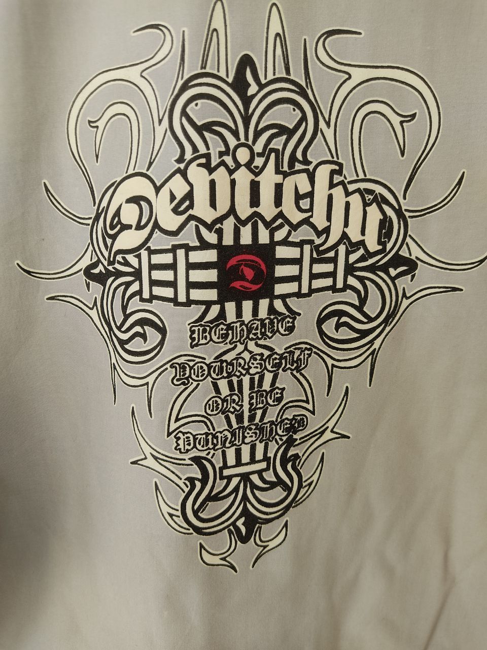 Devilock × Japanese Brand × Vintage Vintage Devilock Behave Yourself or Be Punished Jacket Size US M / EU 48-50 / 2 - 5 Thumbnail