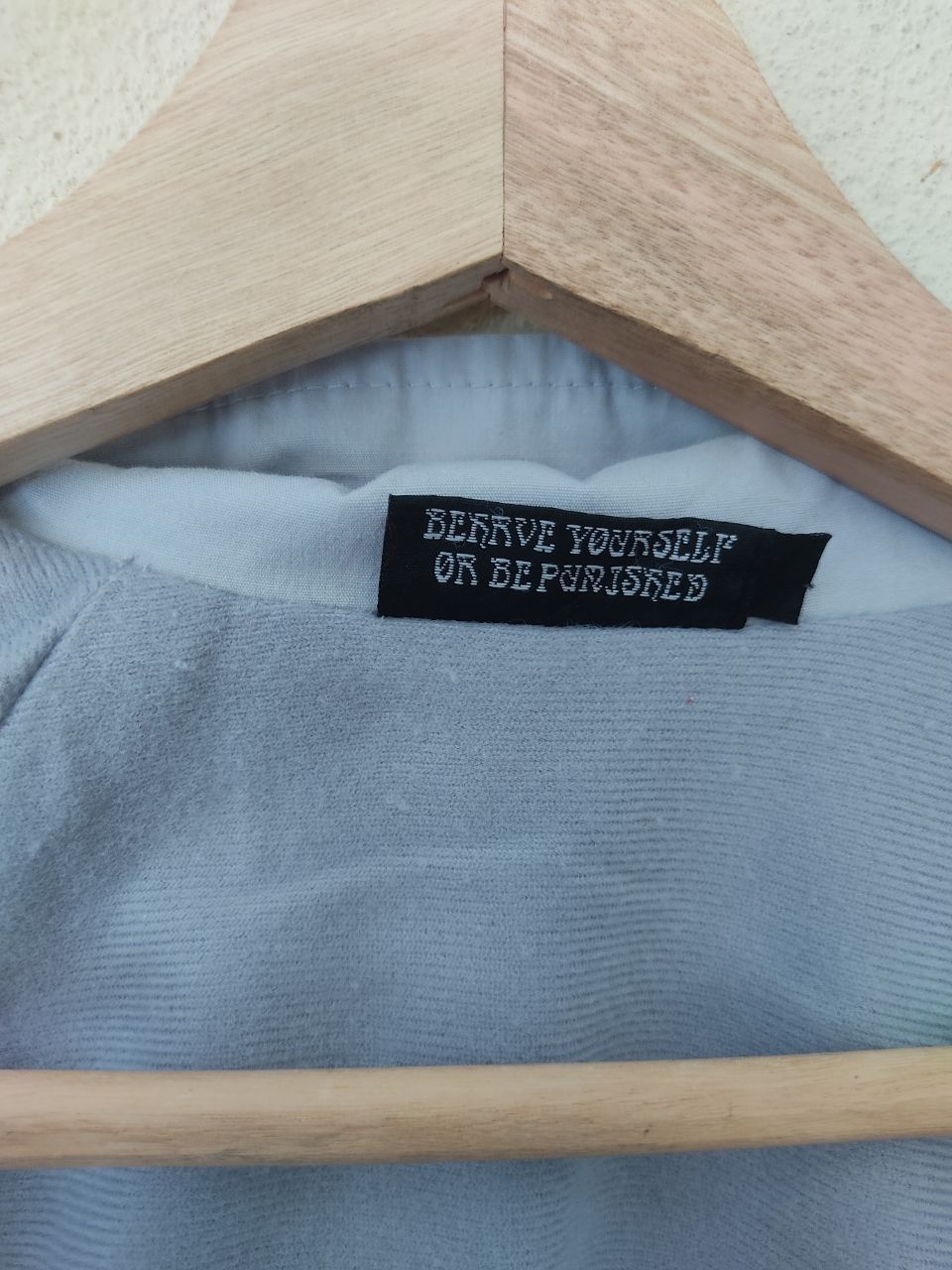 Devilock × Japanese Brand × Vintage Vintage Devilock Behave Yourself or Be Punished Jacket Size US M / EU 48-50 / 2 - 7 Thumbnail