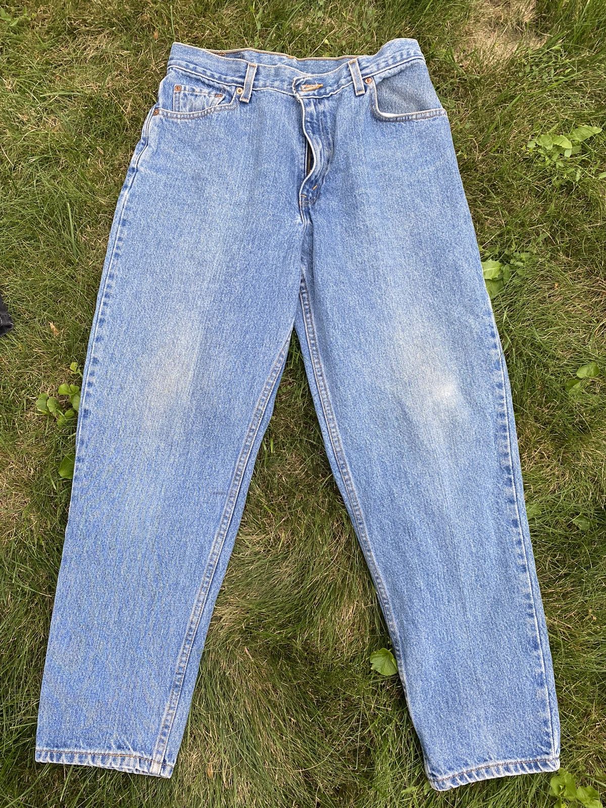 Levi's × Vintage Vintage Levis 550 Light Washed Size US 31 - 2 Thumbnail