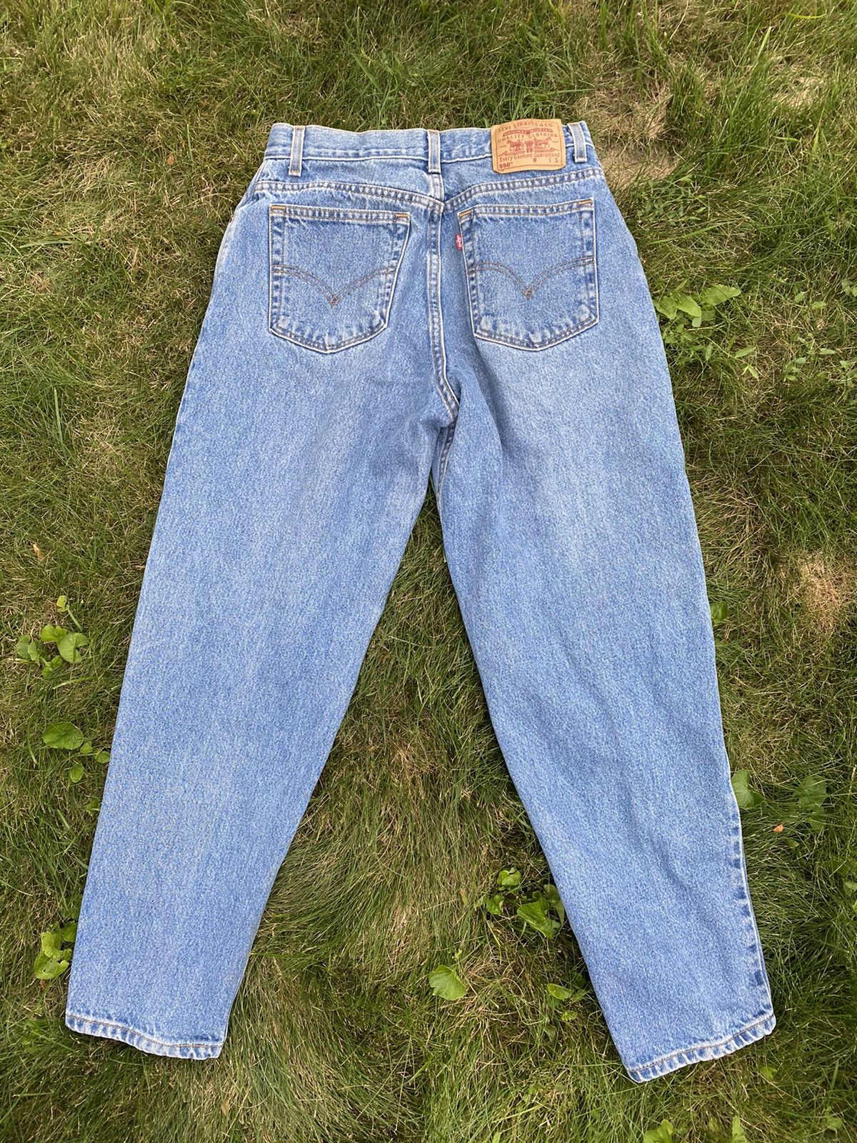 Levi's × Vintage Vintage Levis 550 Light Washed Size US 31 - 3 Thumbnail
