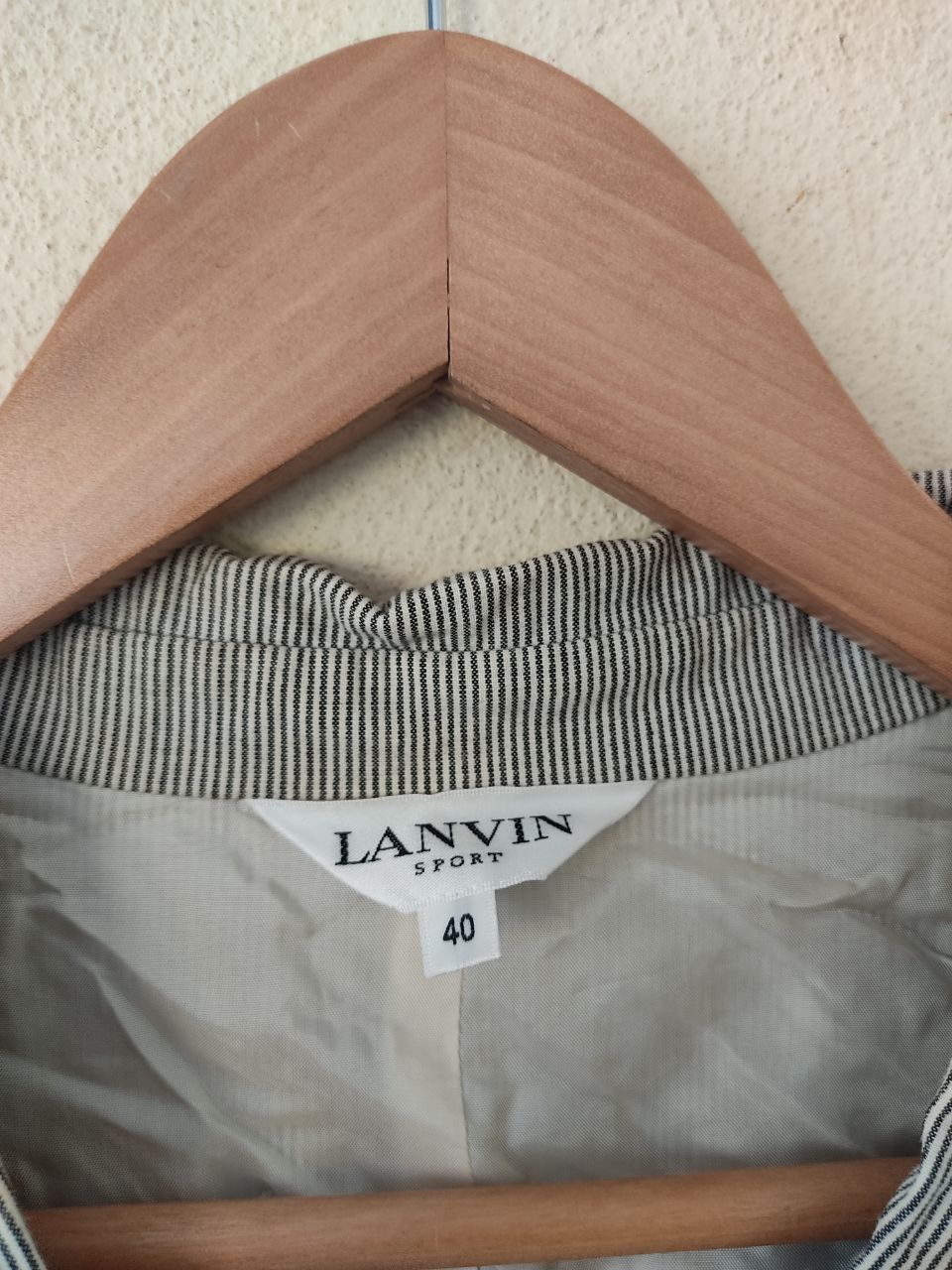 Lanvin × Vintage VINTAGE LANVIN STRIPE JACKET Size US M / EU 48-50 / 2 - 4 Thumbnail