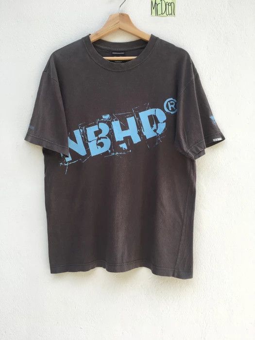 image of Neighborhood Big Logo Nbhd in Grey, Men's (Size Medium)