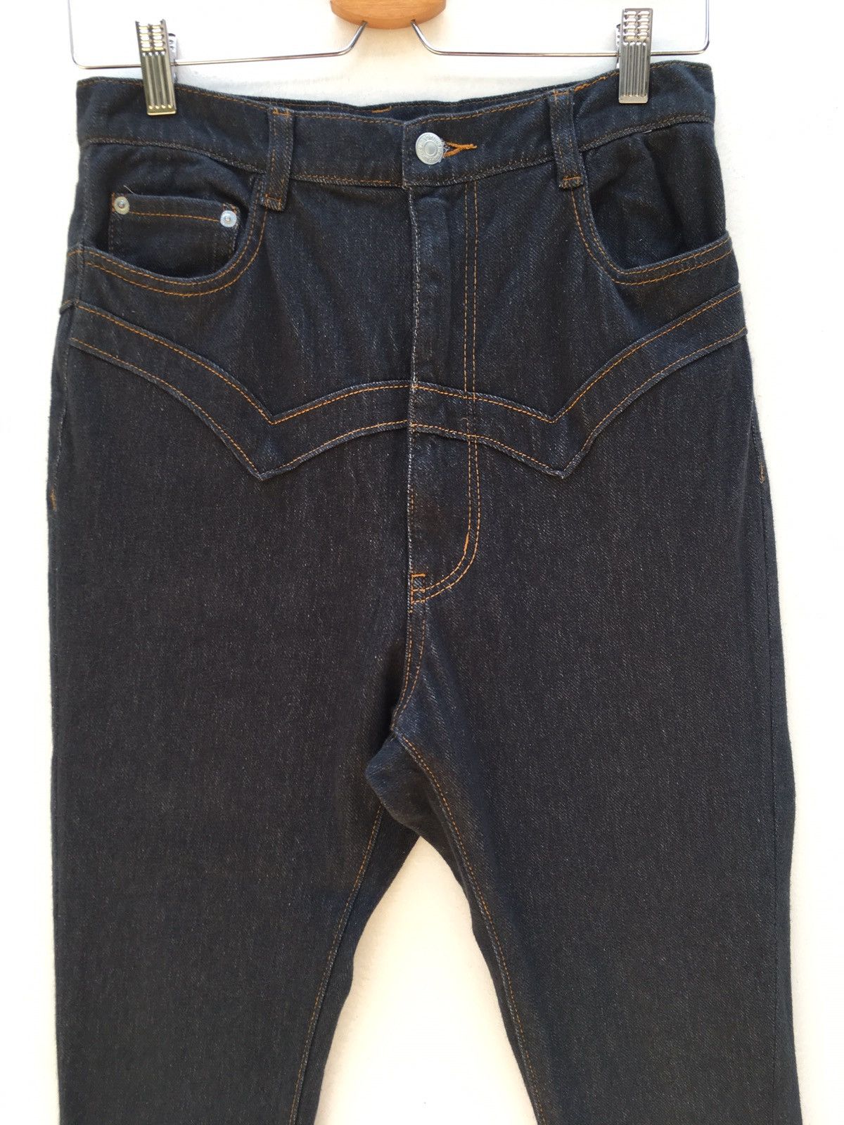 Issey Miyake Sunaokuwahara by Issey Miyake Designer Soft Denim Jeans Size US 29 - 4 Thumbnail