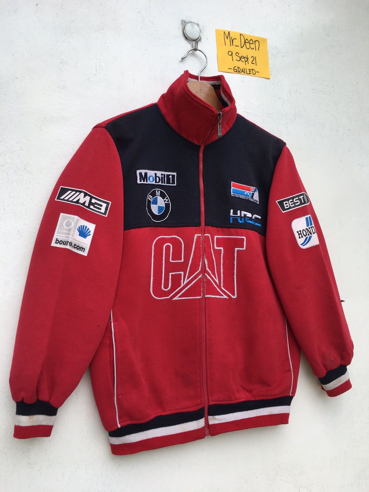 BMW Vintage BMW Honda Motorsports Racing Car Jacket Size US M / EU 48-50 / 2 - 2 Thumbnail