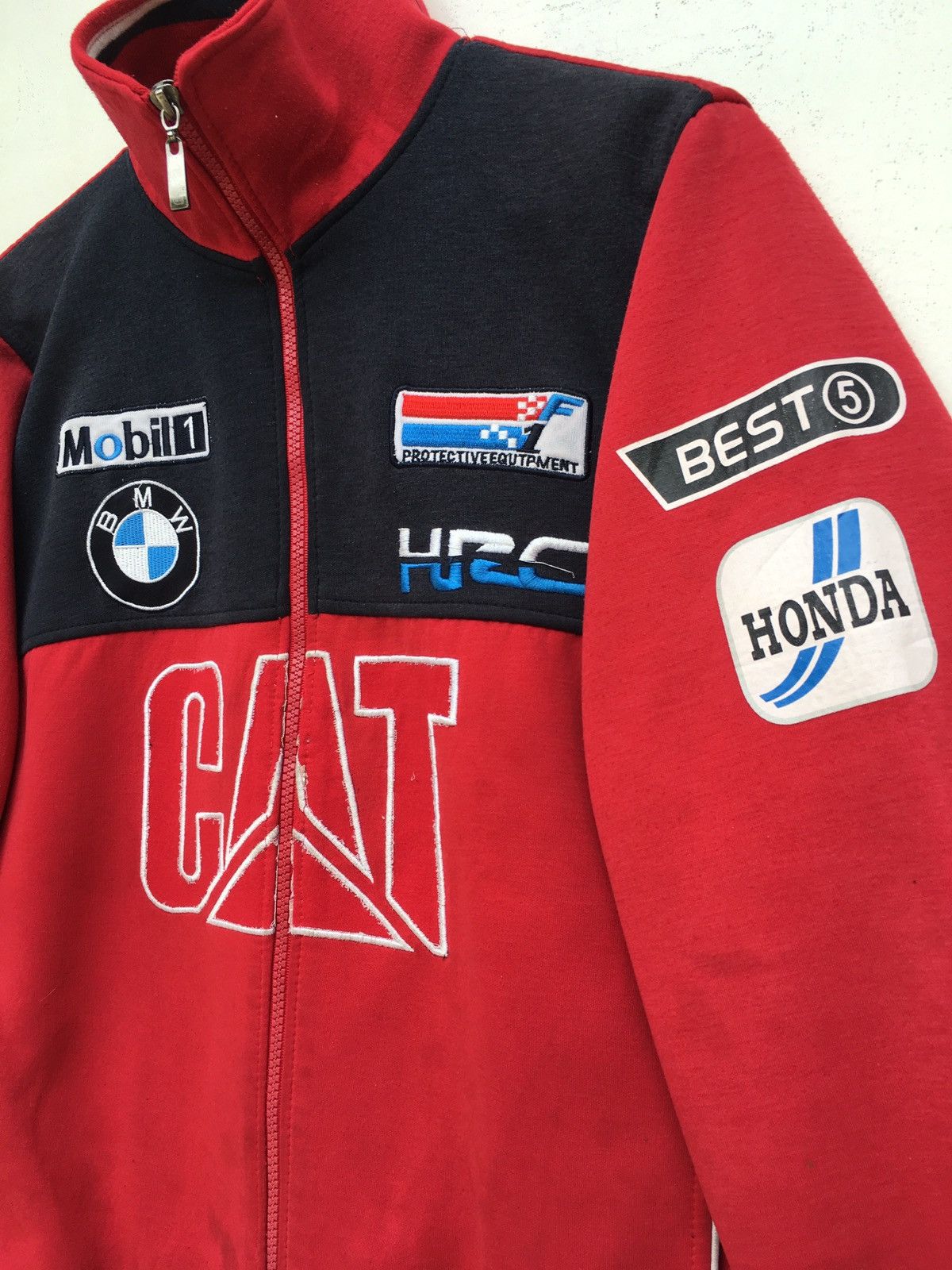 BMW Vintage BMW Honda Motorsports Racing Car Jacket Size US M / EU 48-50 / 2 - 8 Thumbnail