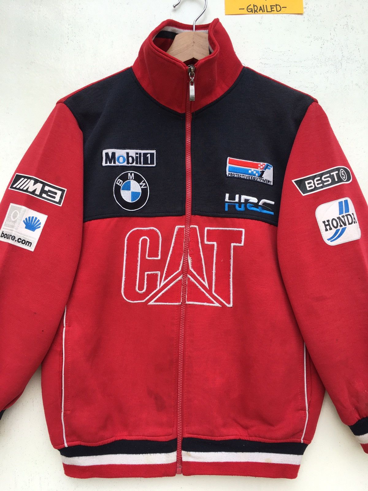 BMW Vintage BMW Honda Motorsports Racing Car Jacket Size US M / EU 48-50 / 2 - 4 Thumbnail