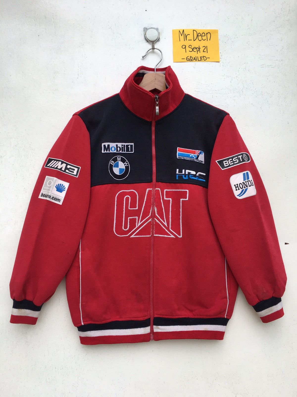 BMW Vintage BMW Honda Motorsports Racing Car Jacket Size US M / EU 48-50 / 2 - 1 Thumbnail