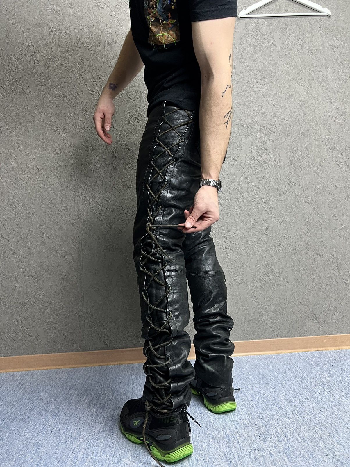 Bondage Leather Pants Vintage