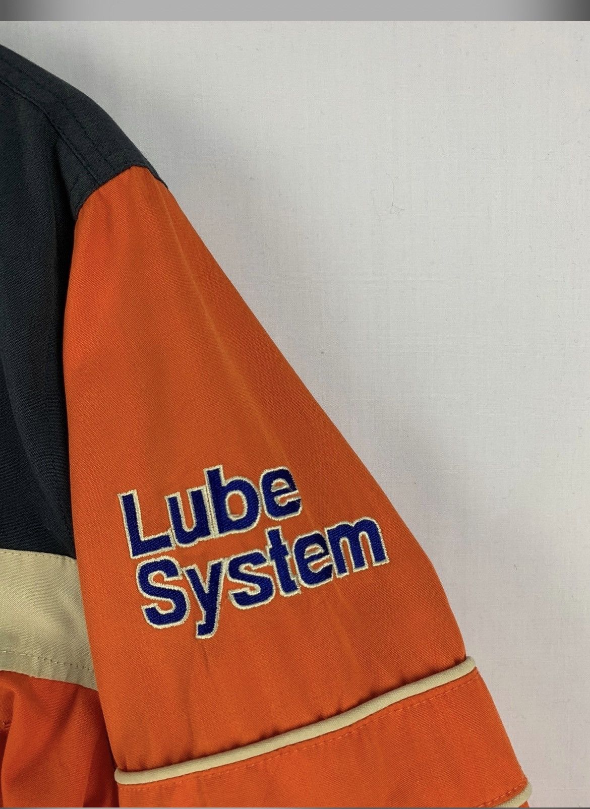 76 Union Racing Trucker Jacket Orange