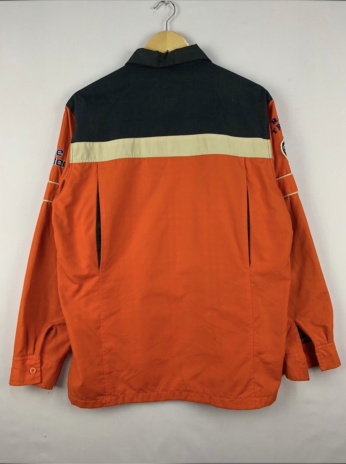 76 Union Racing Trucker Jacket Orange