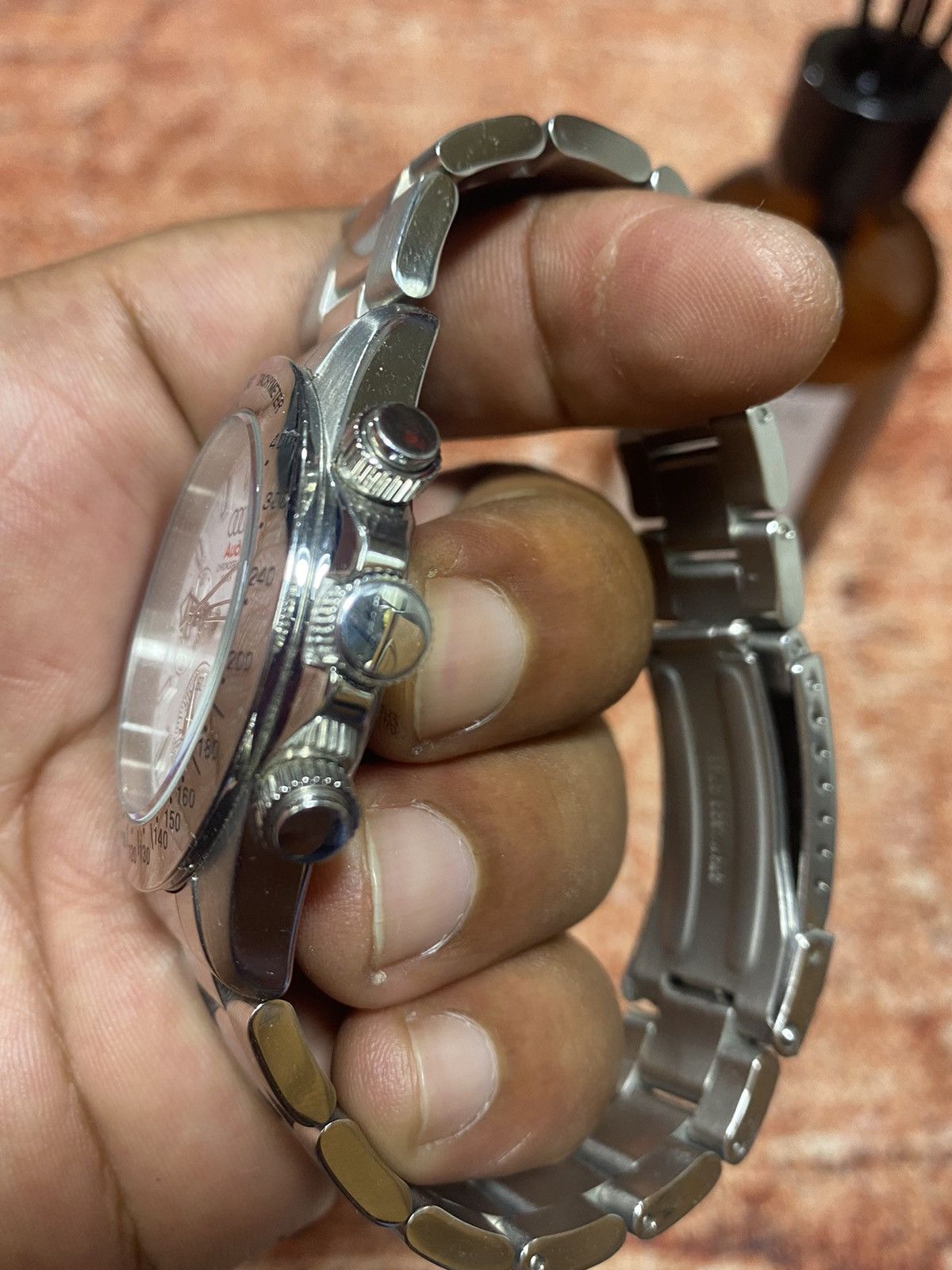 Audi AUDI MENS CHRONOGRAPH QUARTZ WATCH Size ONE SIZE - 3 Thumbnail
