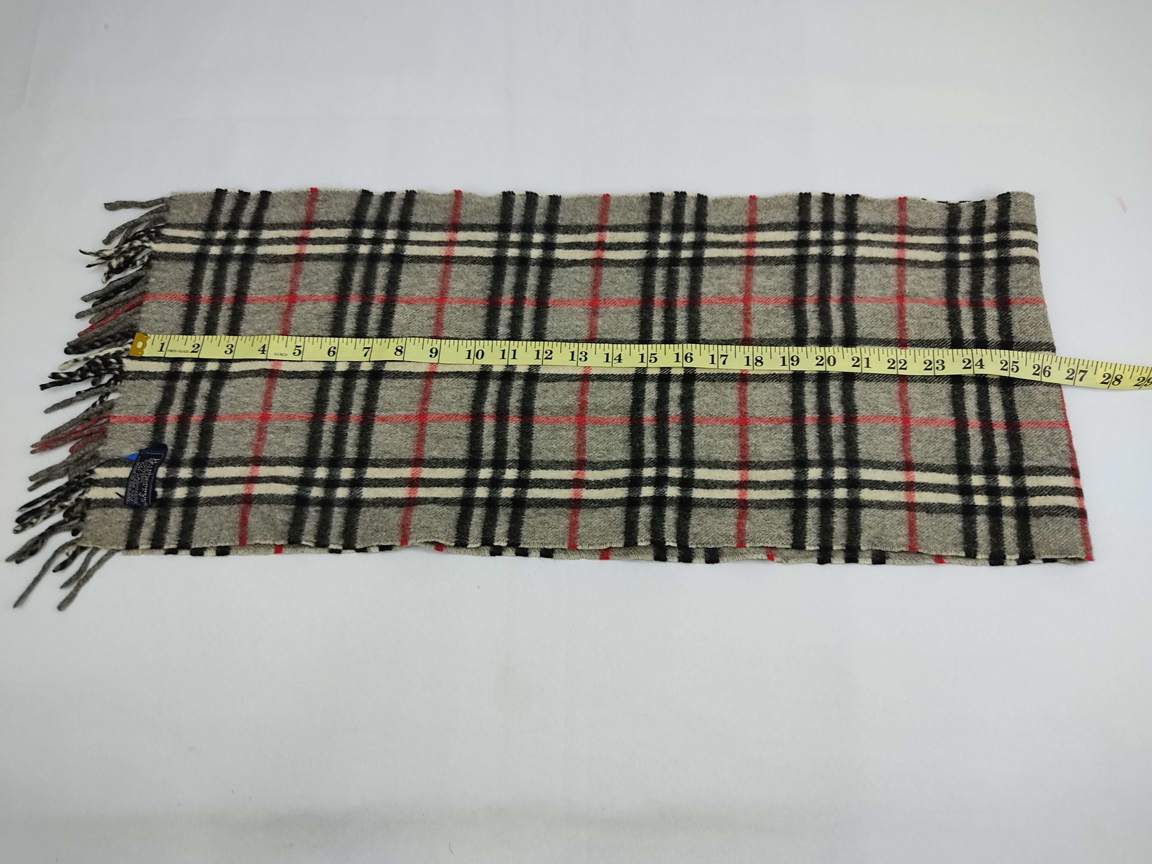Burberry BURBERRY Burberrys London 100% Cashmere England Nova Check Size ONE SIZE - 5 Thumbnail