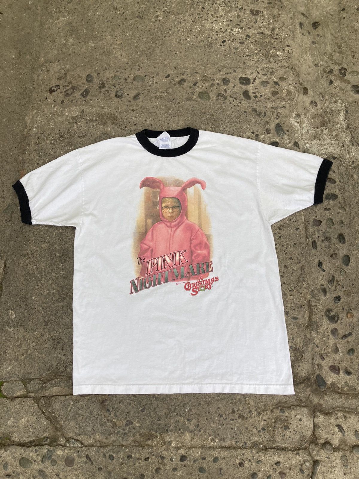 Vintage Vintage a Christmas story the pink nightmare t shirt Size US XL / EU 56 / 4 - 1 Thumbnail
