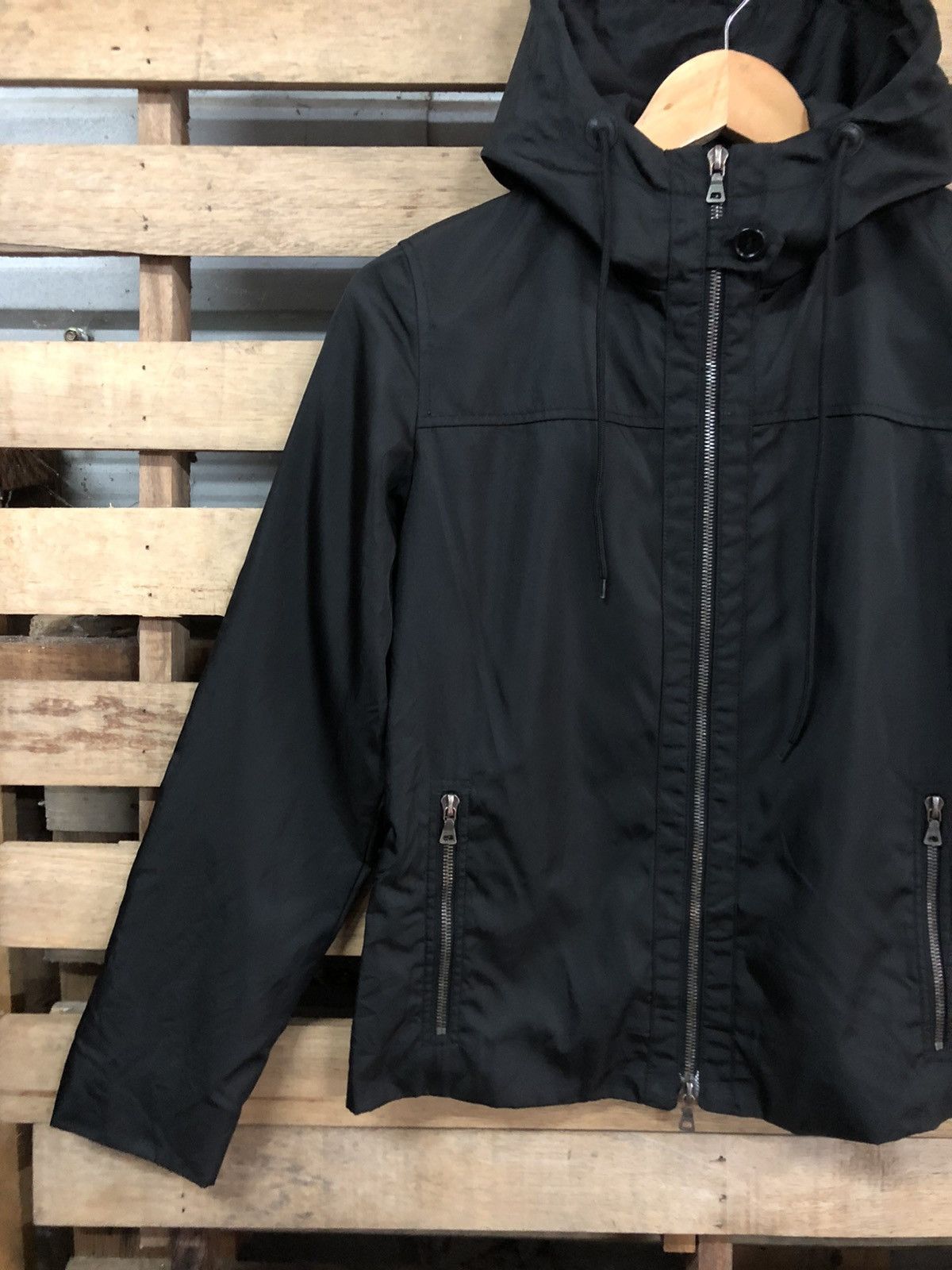 Prada Authentic Prada Nylon Hoodie Zipper Riri Jacket Size US XS / EU 42 / 0 - 5 Thumbnail
