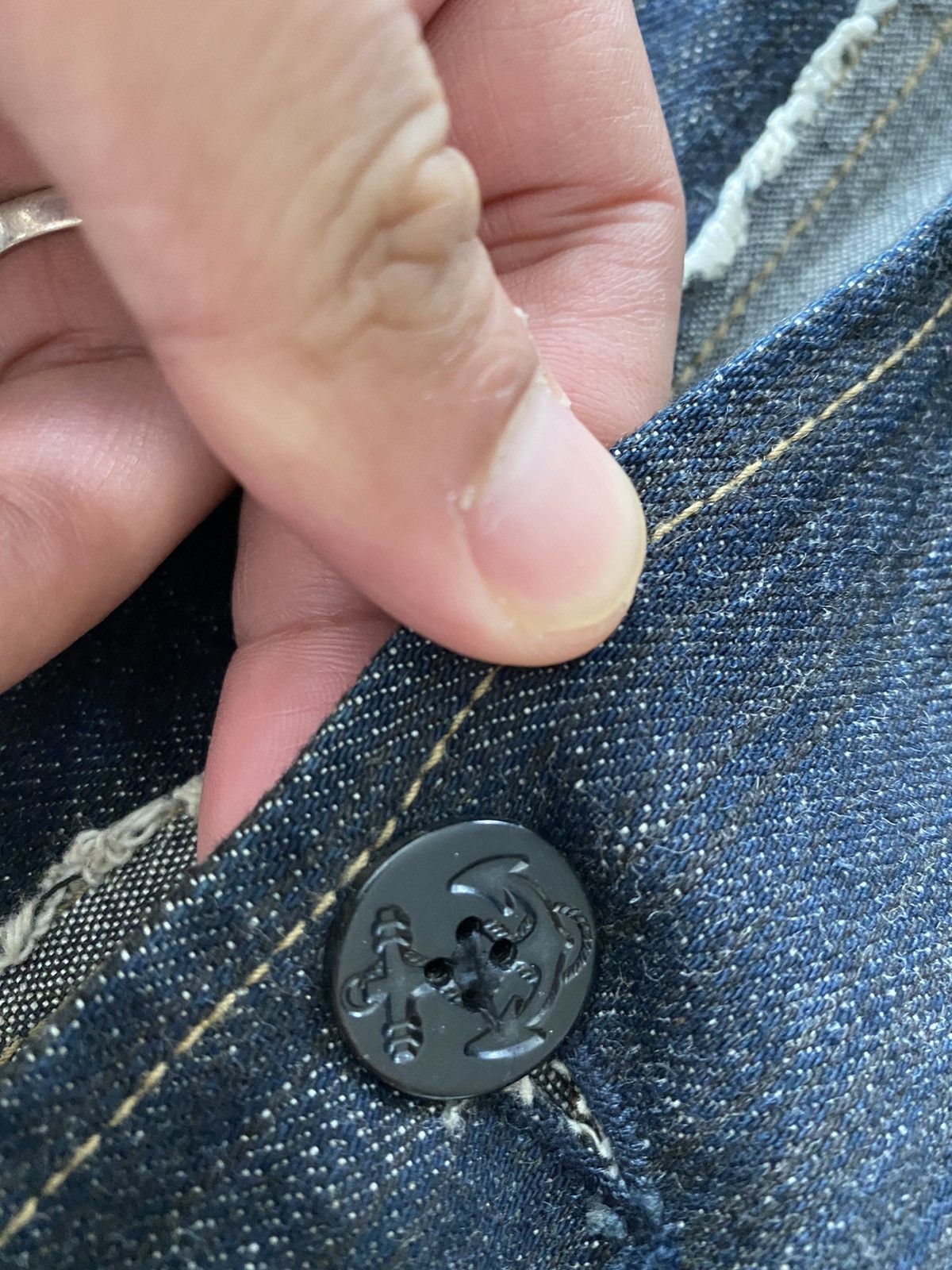 Hysteric Glamour Vintage Pachwork selvedge denim kapital style 🇯🇵 Size US M / EU 48-50 / 2 - 9 Thumbnail