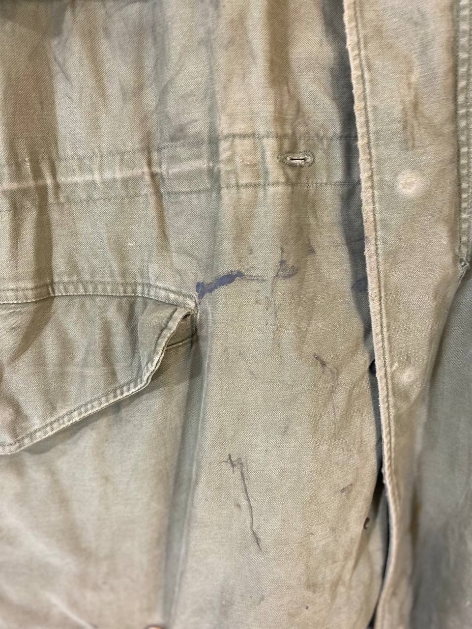 Vintage Vintage Us Army Heavy Jacket Parka Distressed talon zipper Size US L / EU 52-54 / 3 - 13 Thumbnail