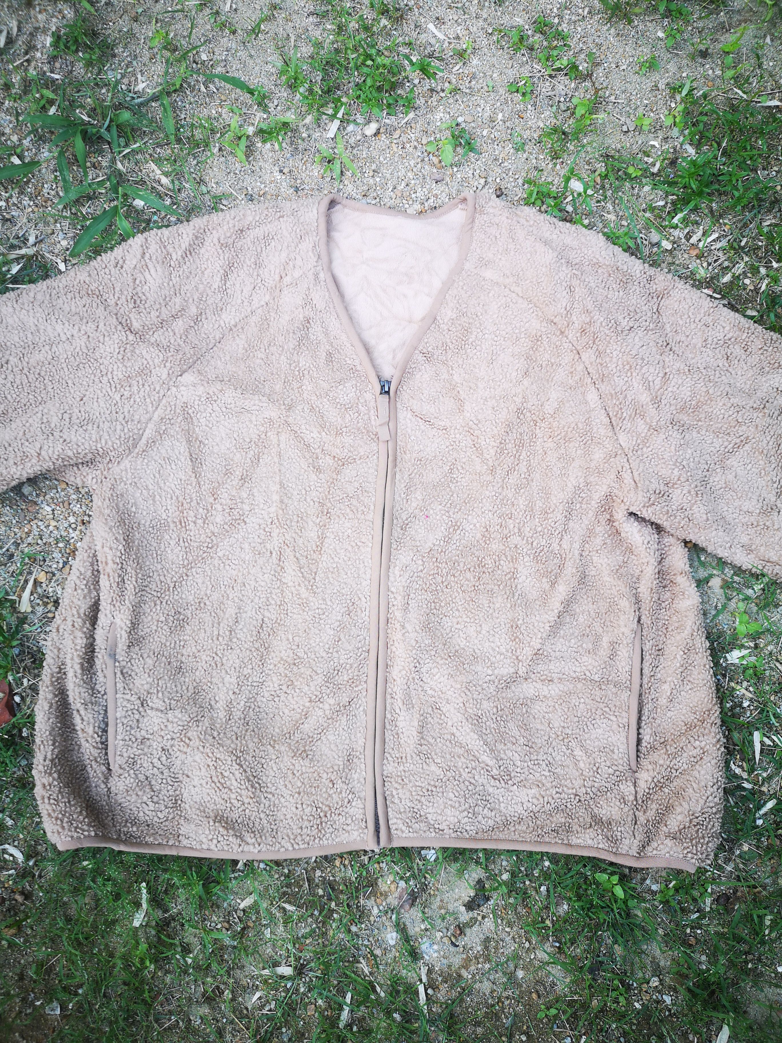 Uniqlo Uniqlo Cardigan Sherpa Fleece Zipper Size US XL / EU 56 / 4 - 5 Thumbnail