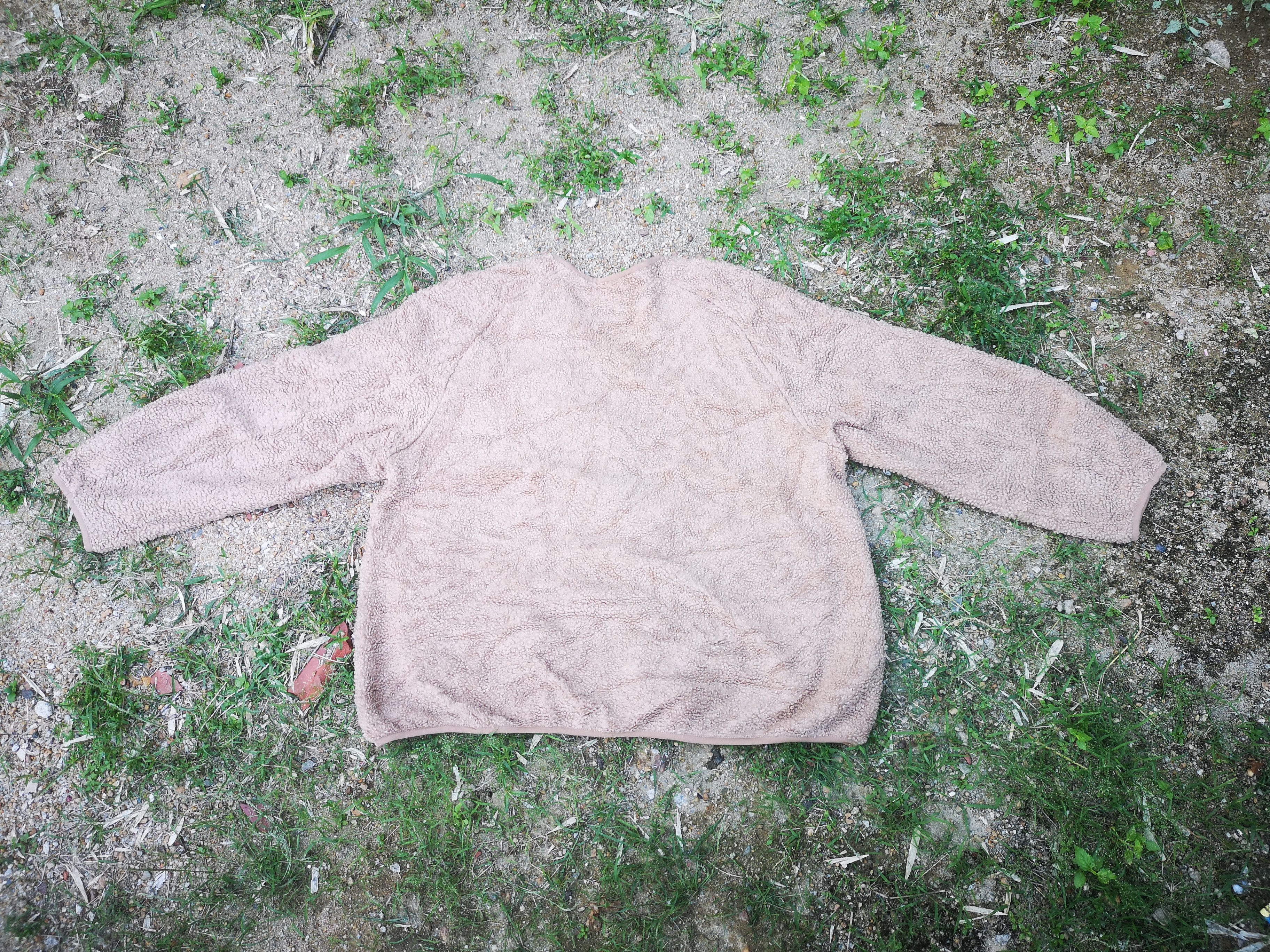 Uniqlo Uniqlo Cardigan Sherpa Fleece Zipper Size US XL / EU 56 / 4 - 4 Thumbnail