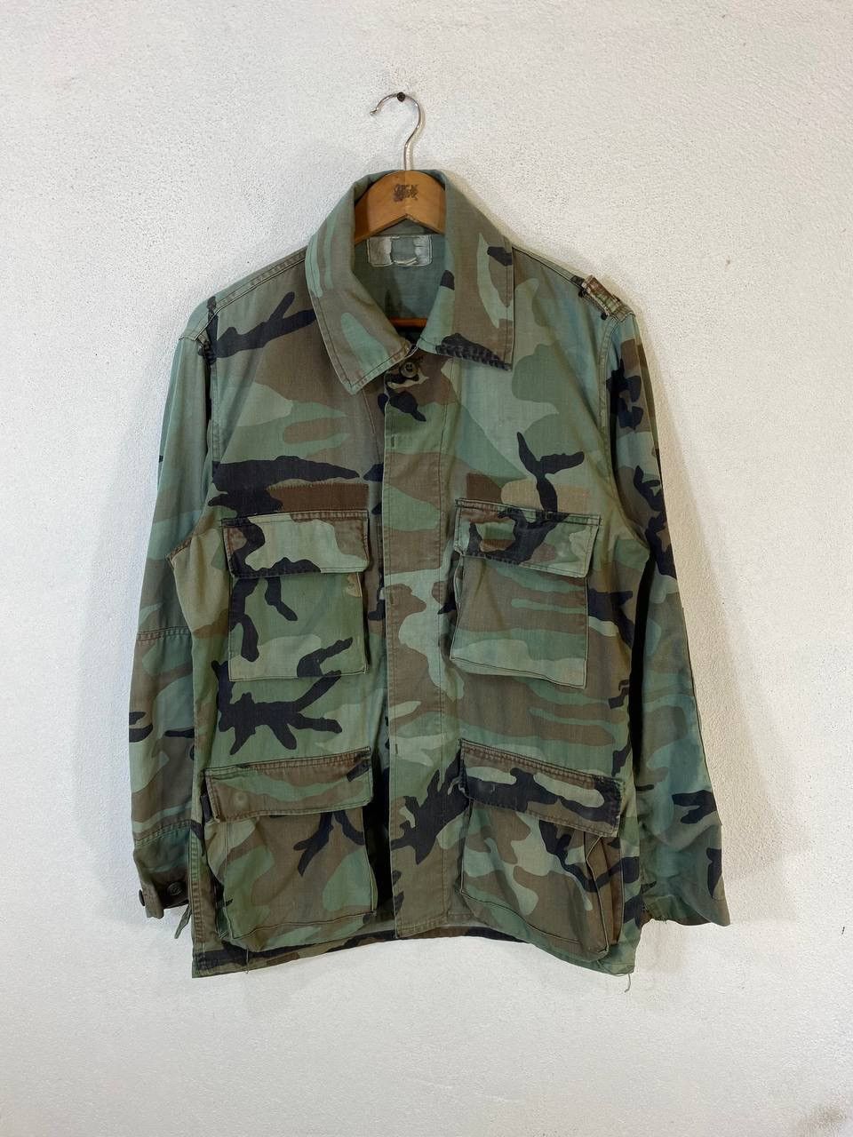 Vintage Vintage Faded Military Como Shirt Size US M / EU 48-50 / 2 - 1 Thumbnail