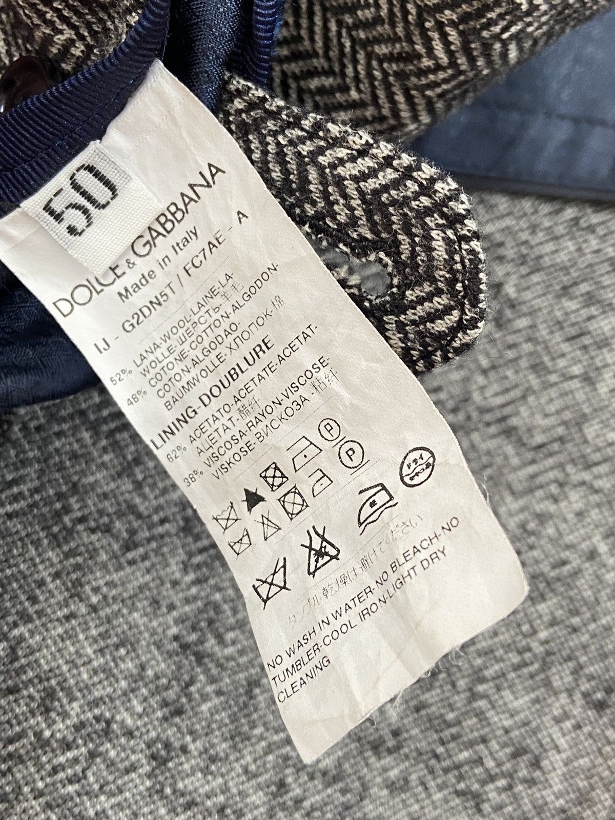 Dolce & Gabbana Dolce & Gabbana Blazer Size 50R - 13 Thumbnail