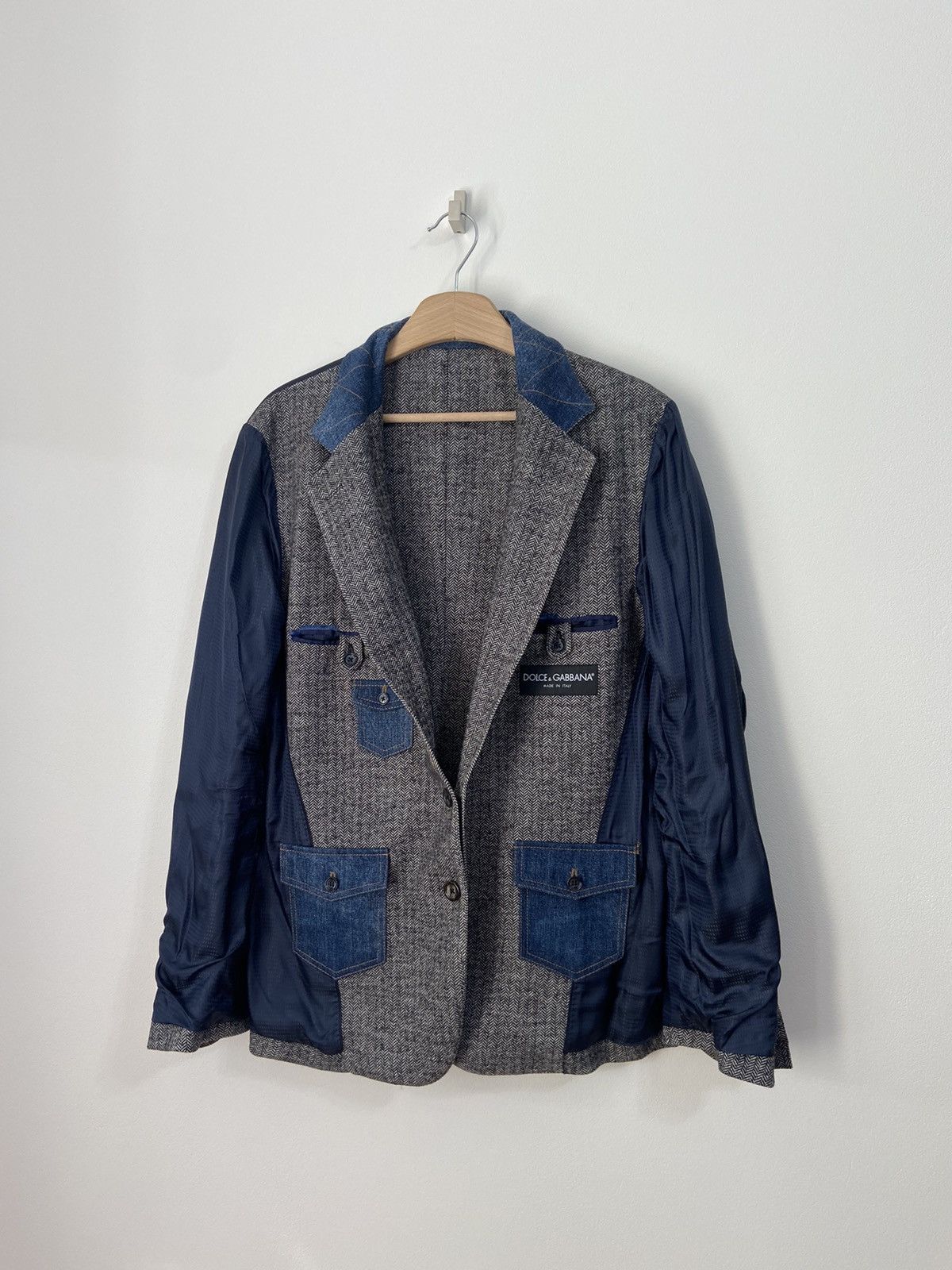 Dolce & Gabbana Dolce & Gabbana Blazer Size 50R - 22 Thumbnail