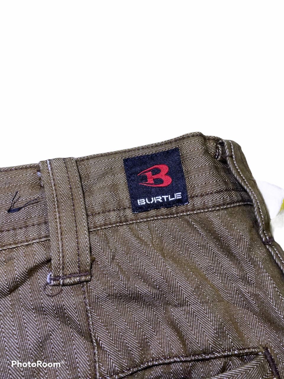 Japanese Brand Burtle japanese brand herringbone cargo pants multi pocket Size US 32 / EU 48 - 4 Thumbnail