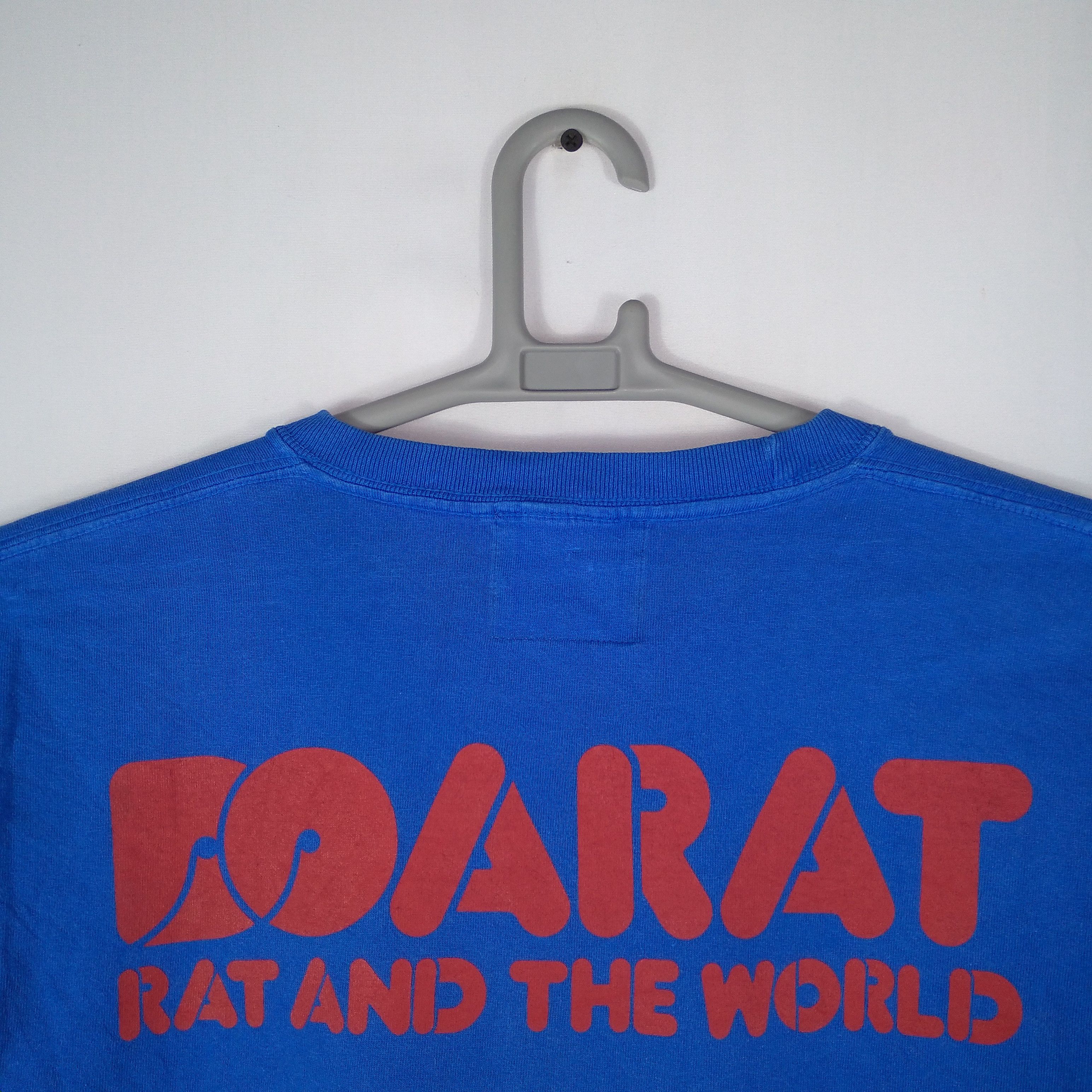 Babylon × Japanese Brand × Vintage Japanese Brand Doarat Rat & The Blue Big Print Tee Size US M / EU 48-50 / 2 - 4 Thumbnail