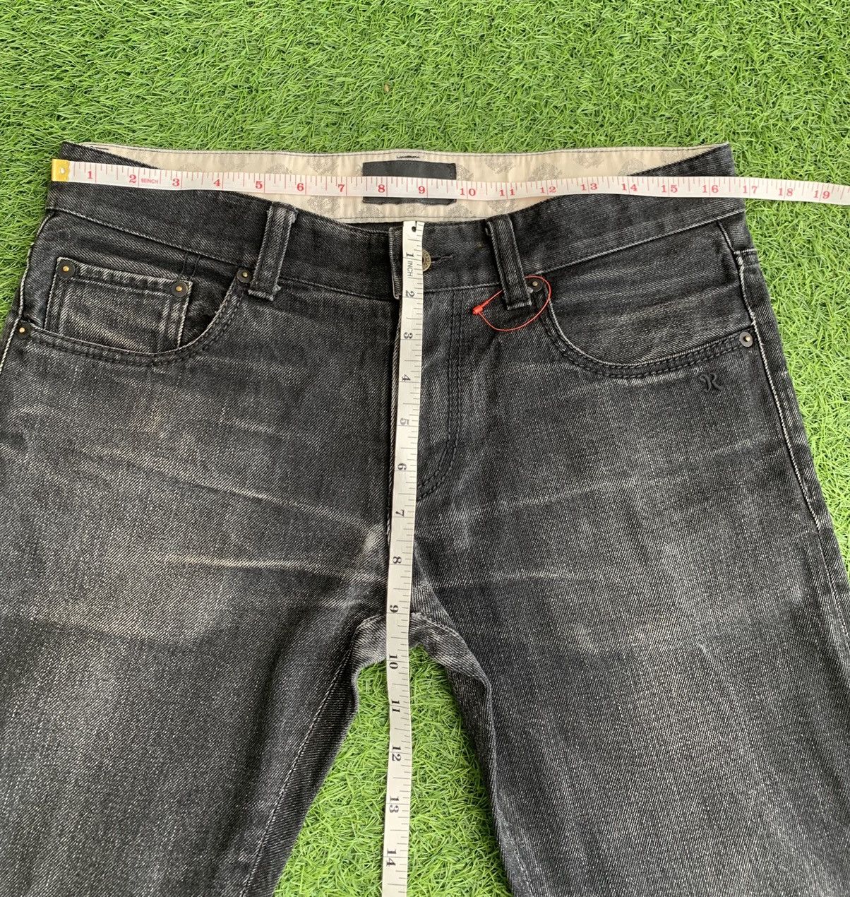 Japanese Brand Vintage Rico Distressed Denim Jeans Size US 33 - 16 Thumbnail
