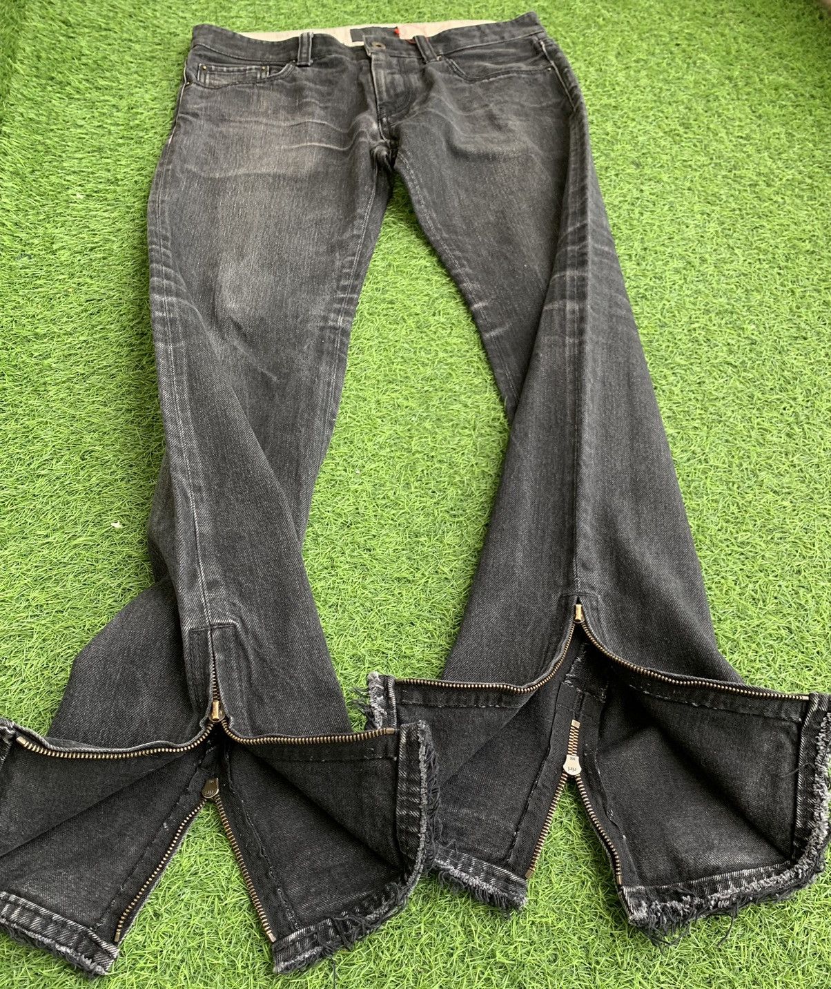 Japanese Brand Vintage Rico Distressed Denim Jeans Size US 33 - 14 Thumbnail