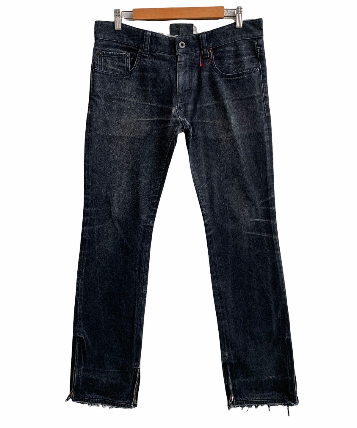 Japanese Brand Vintage Rico Distressed Denim Jeans Size US 33 - 1 Thumbnail