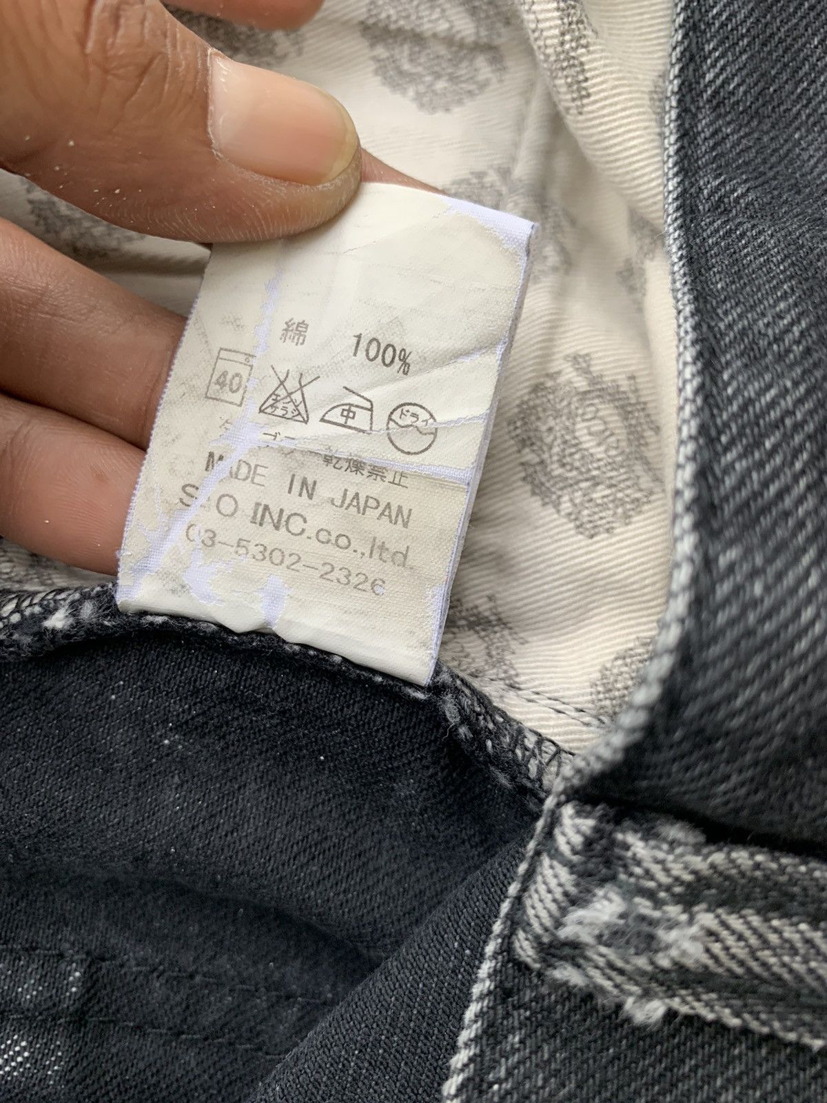 Japanese Brand Vintage Rico Distressed Denim Jeans Size US 33 - 12 Thumbnail