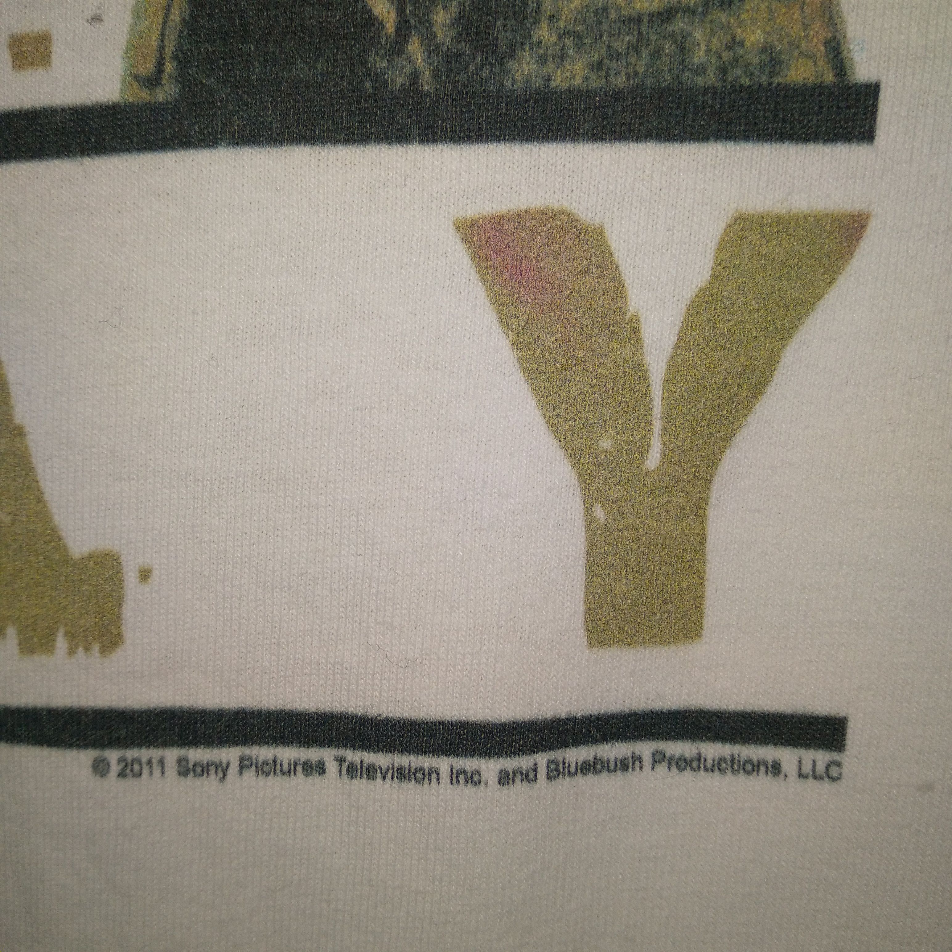 Vintage Fictional Raylan Givens Justified PRAY Promo Tee Size US L / EU 52-54 / 3 - 3 Thumbnail