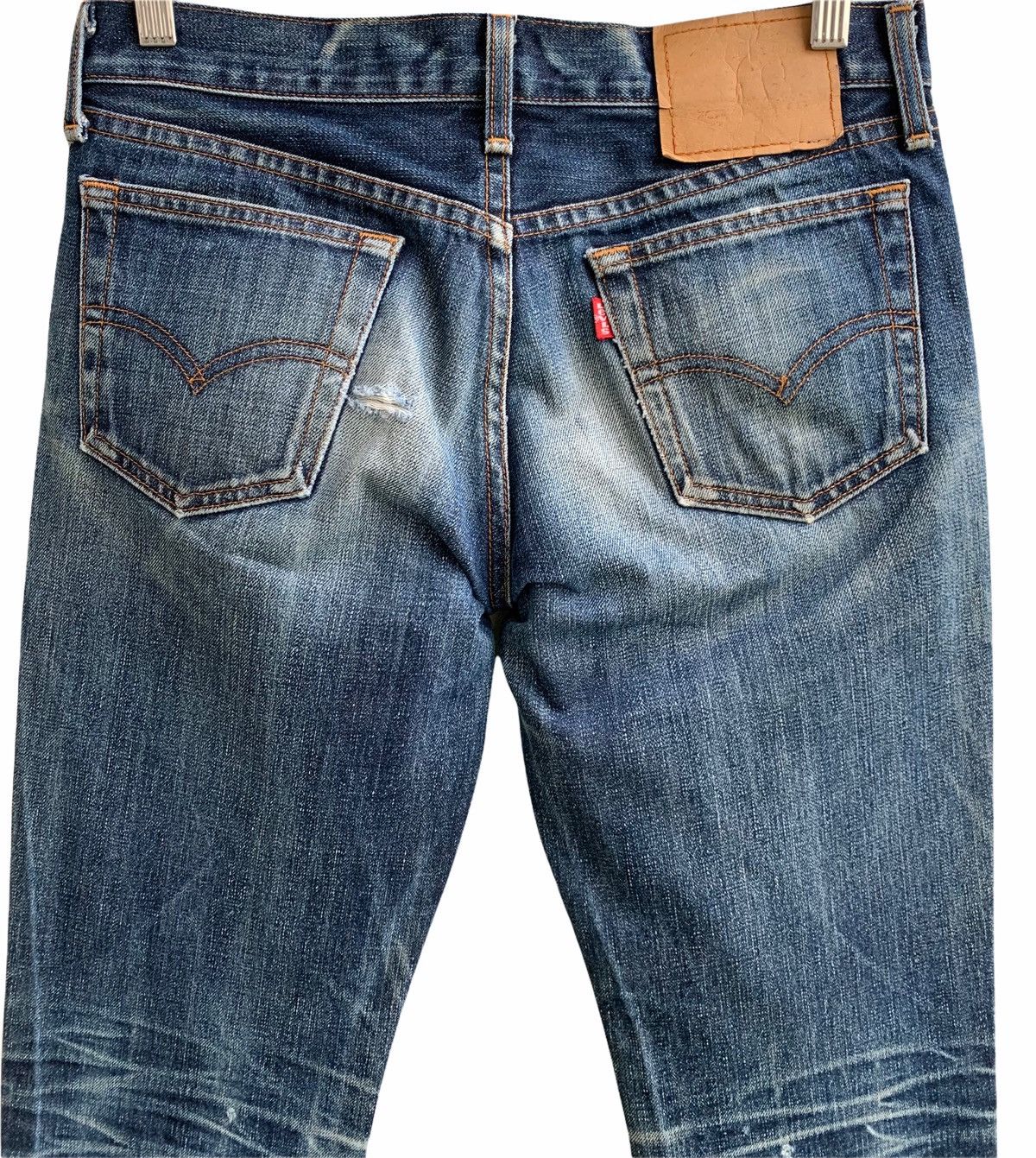 Levi's × Levi's Vintage Clothing × Vintage Vintage Distressed Levis Denim Jeans Size US 30 / EU 46 - 9 Thumbnail